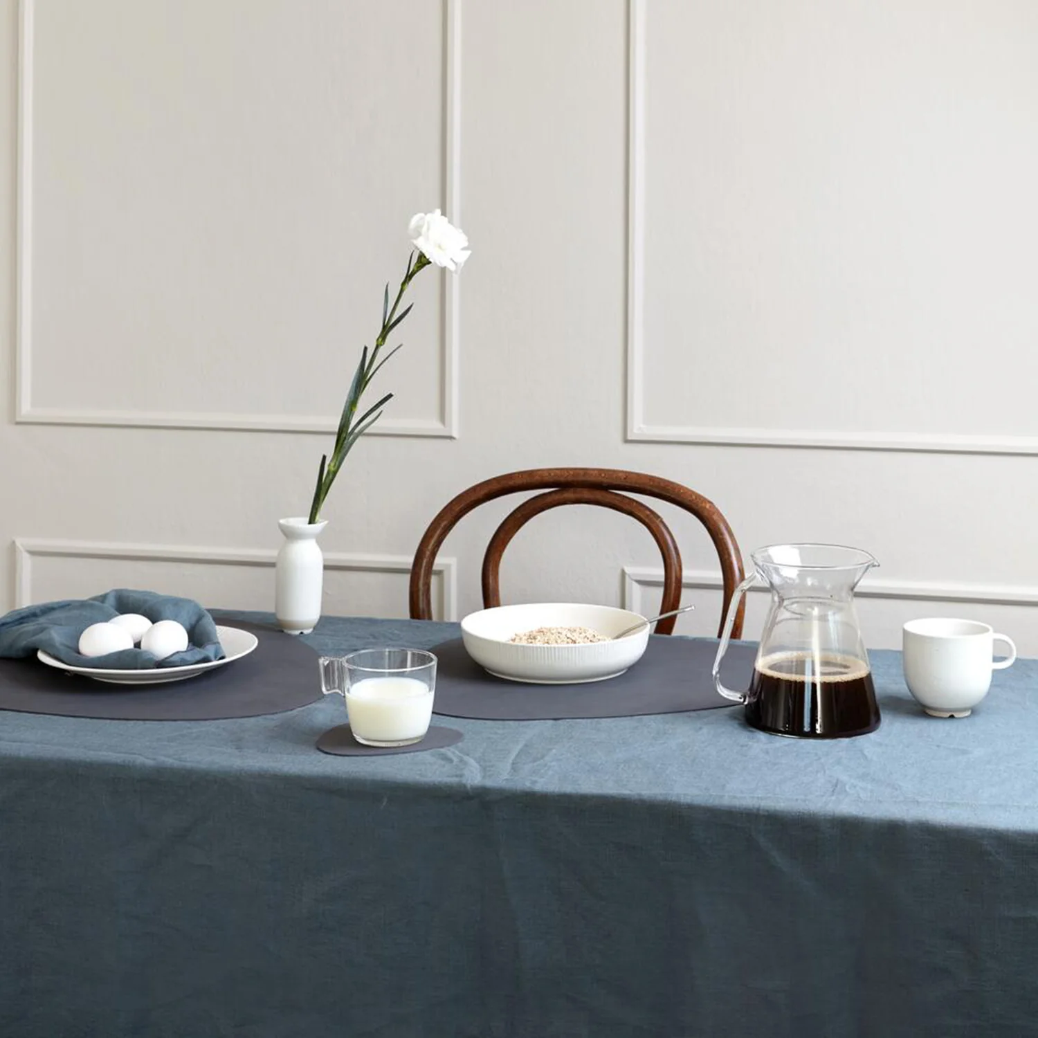 lind dna | table mat | curve large | nupo anthracite - Image 7