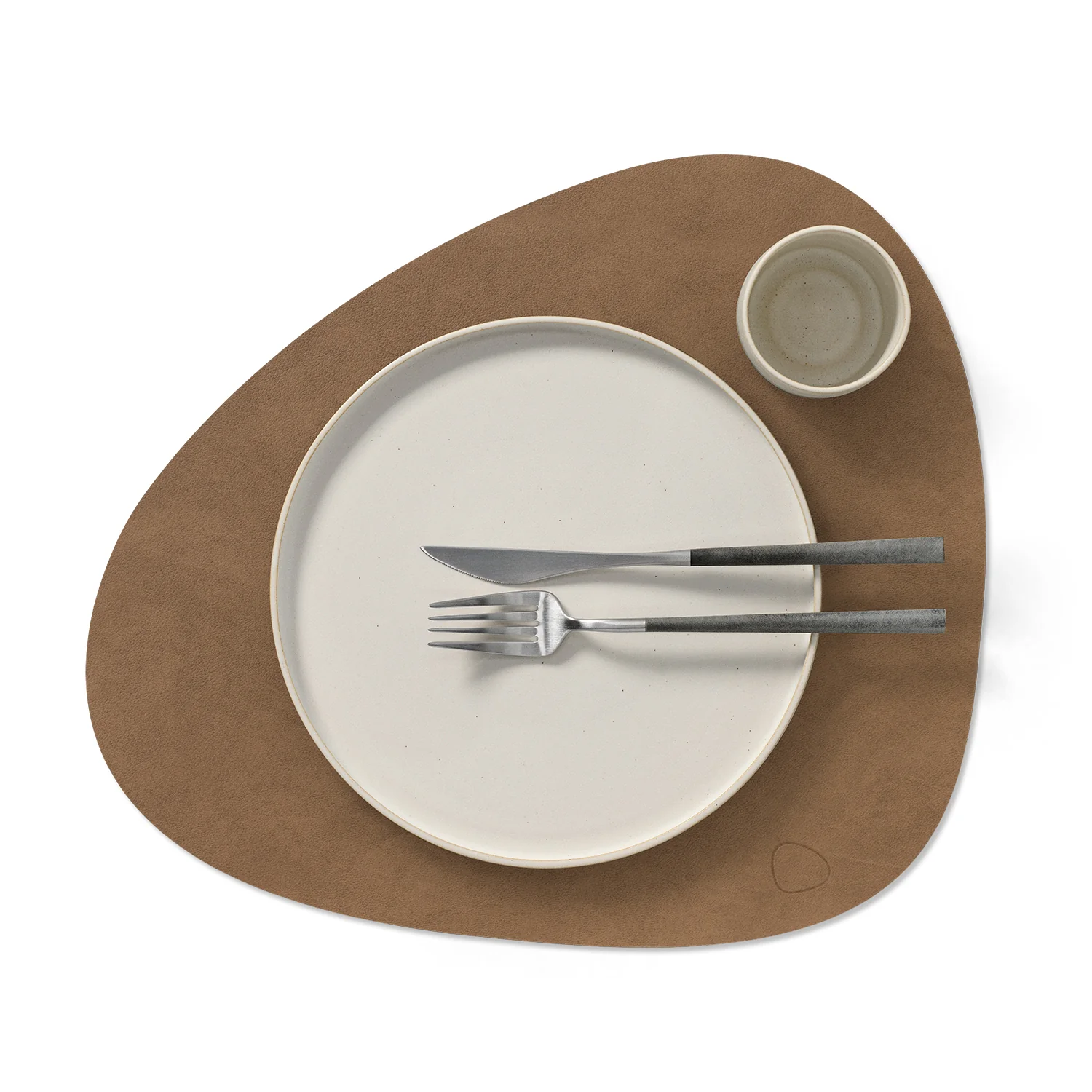 lind dna | table mat | curve large | nupo brown - Image 3
