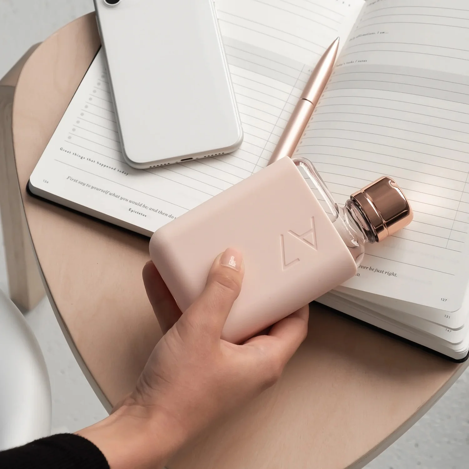 memobottle | sleeve A7 silicone | pale coral - LC - Image 2