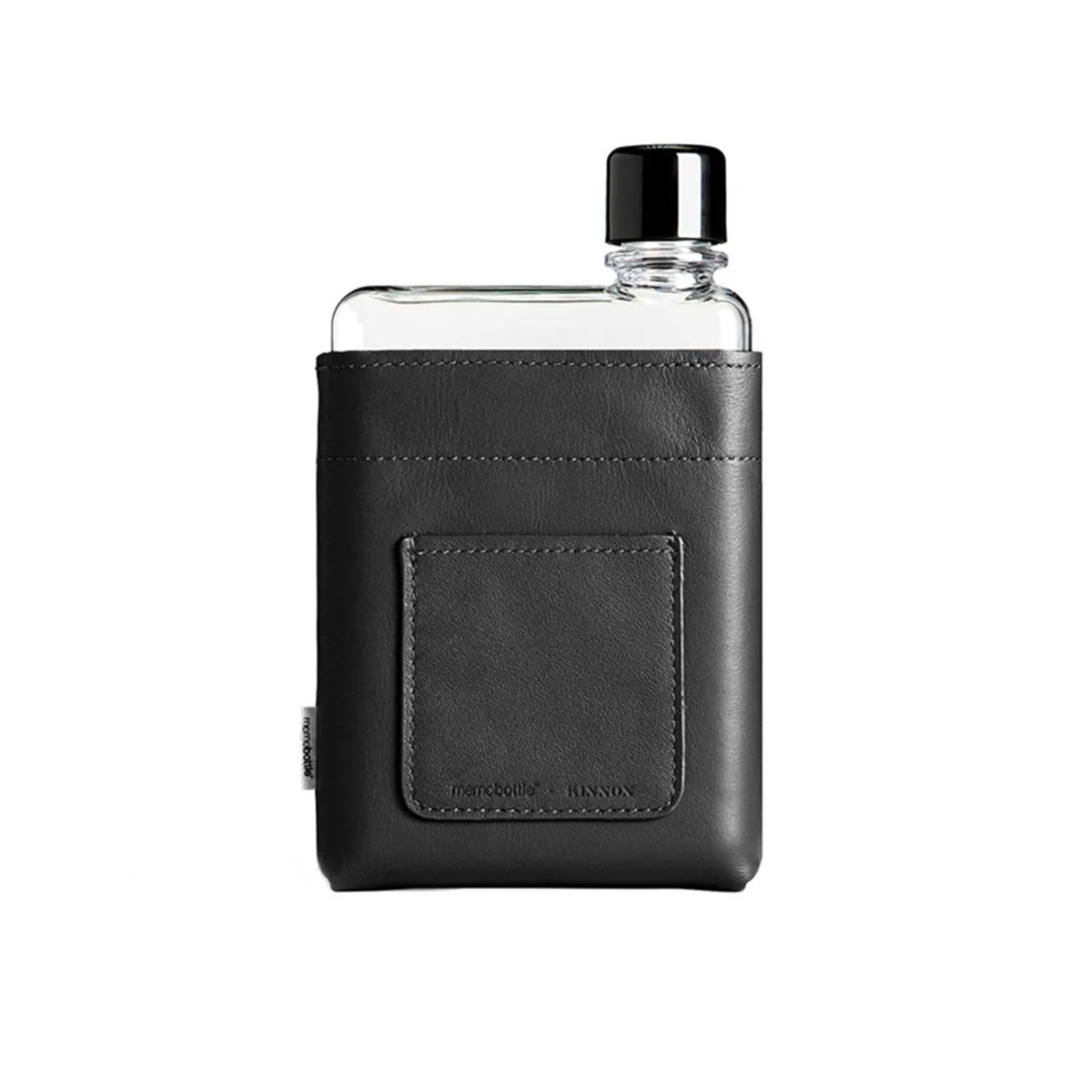 memobottle | sleeve A6 leather | black - LC - Image 3