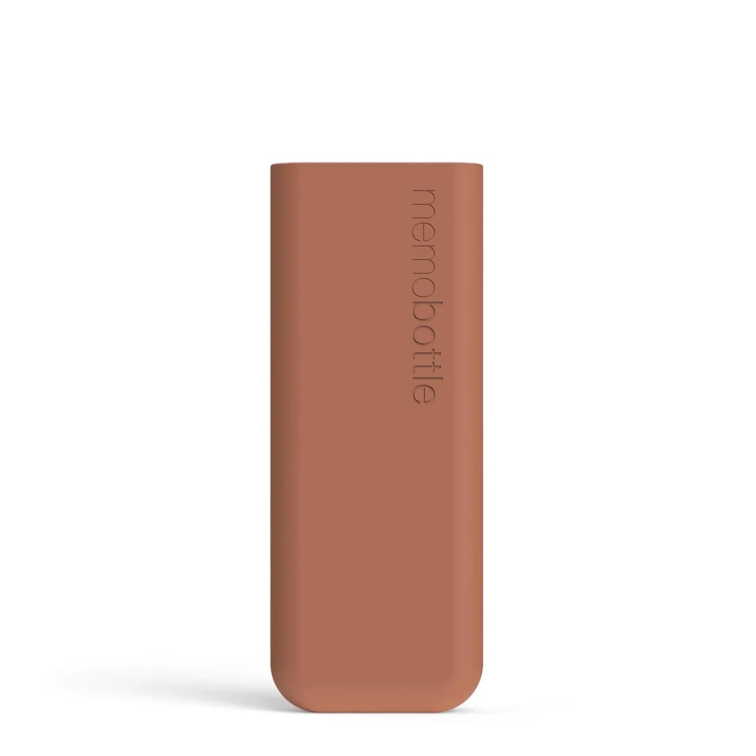 memobottle | sleeve slim silicone | terracotta - LC