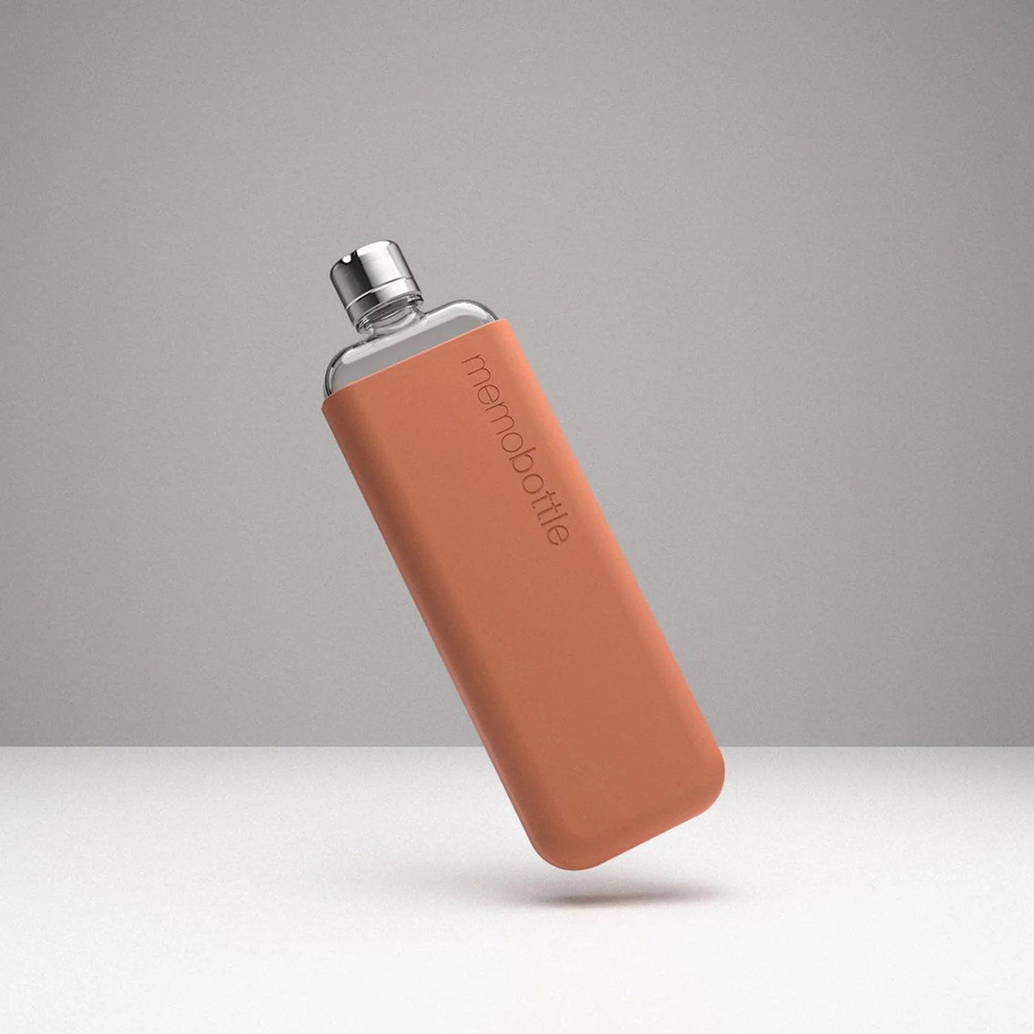 memobottle | sleeve slim silicone | terracotta - LC - Image 2