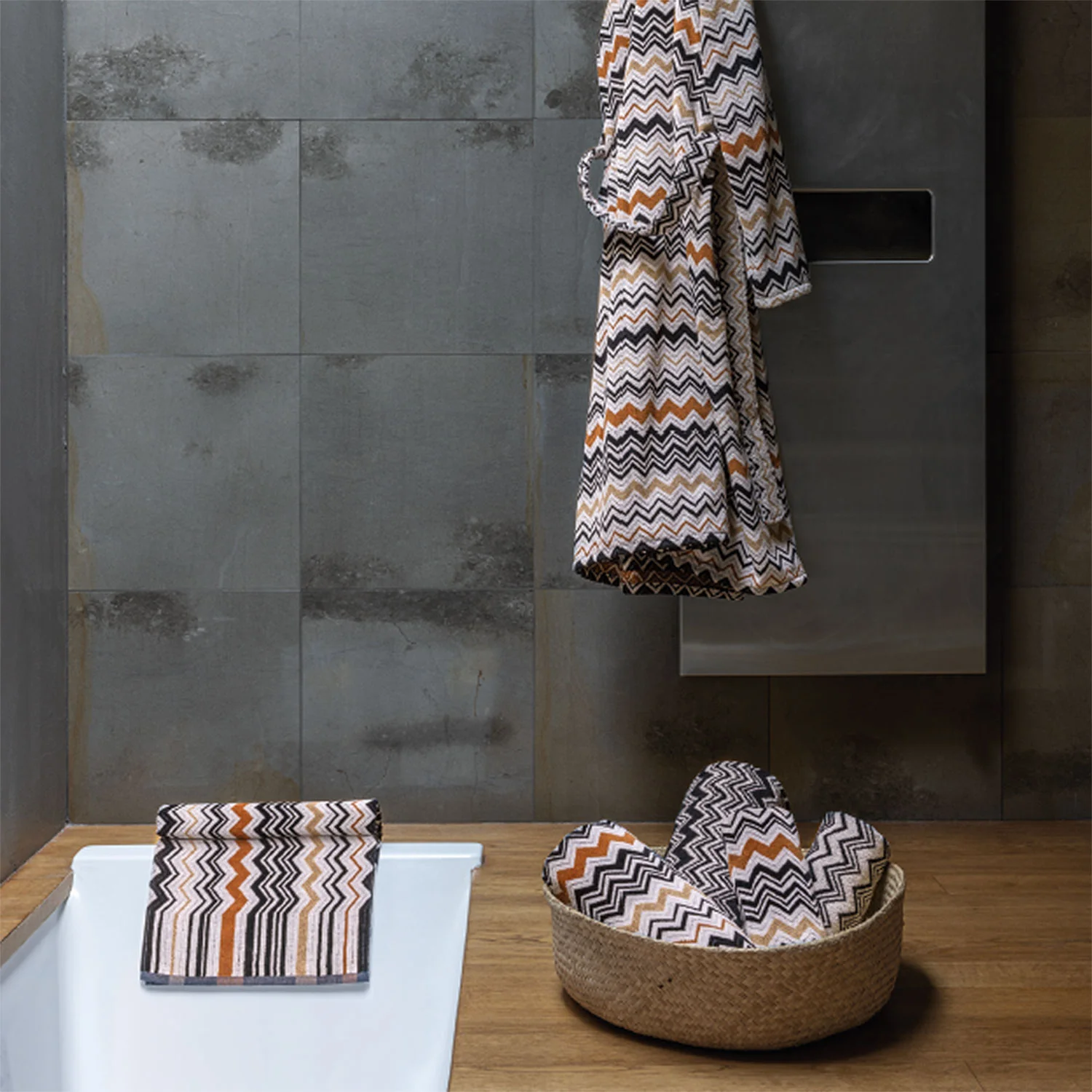 missoni home | bernard bathrobe | colour 160 - Image 6