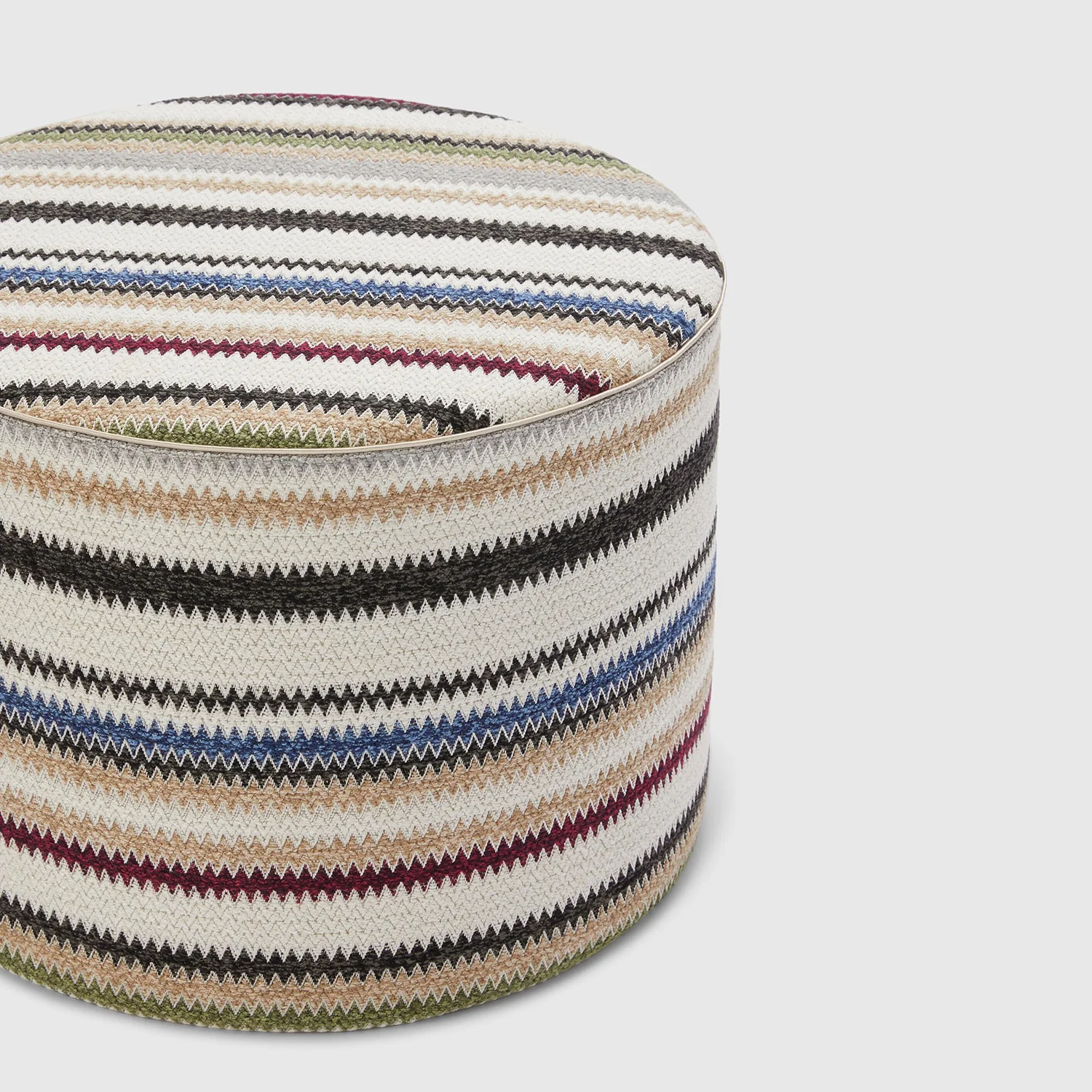 missoni home | blurred cylinder pouf | colour 148 - Image 2