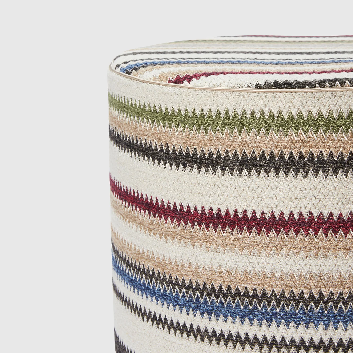 missoni home | blurred cylinder pouf | colour 148 - Image 3