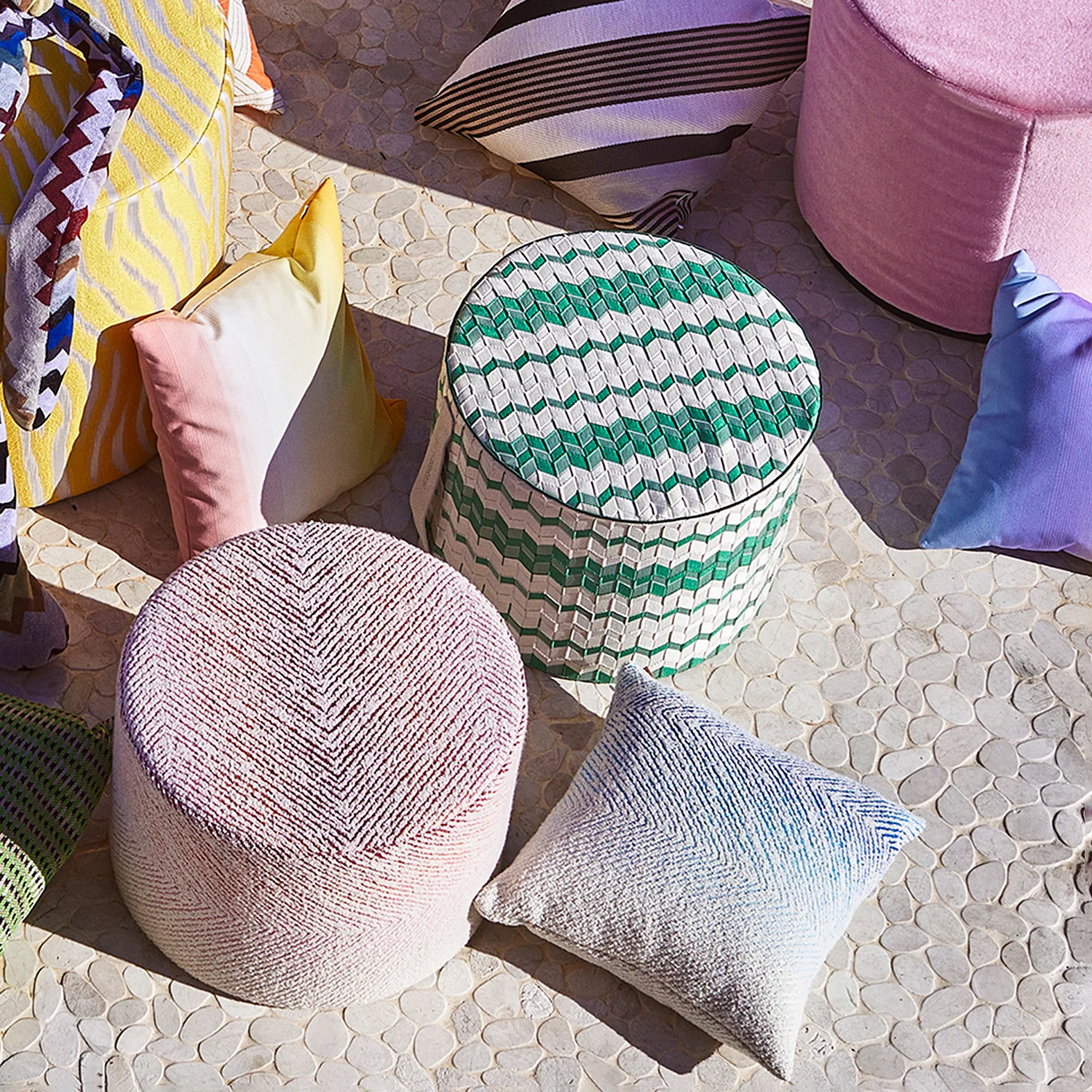 missoni home | brouges cushion 40cm | colour 174 - DC - Image 2