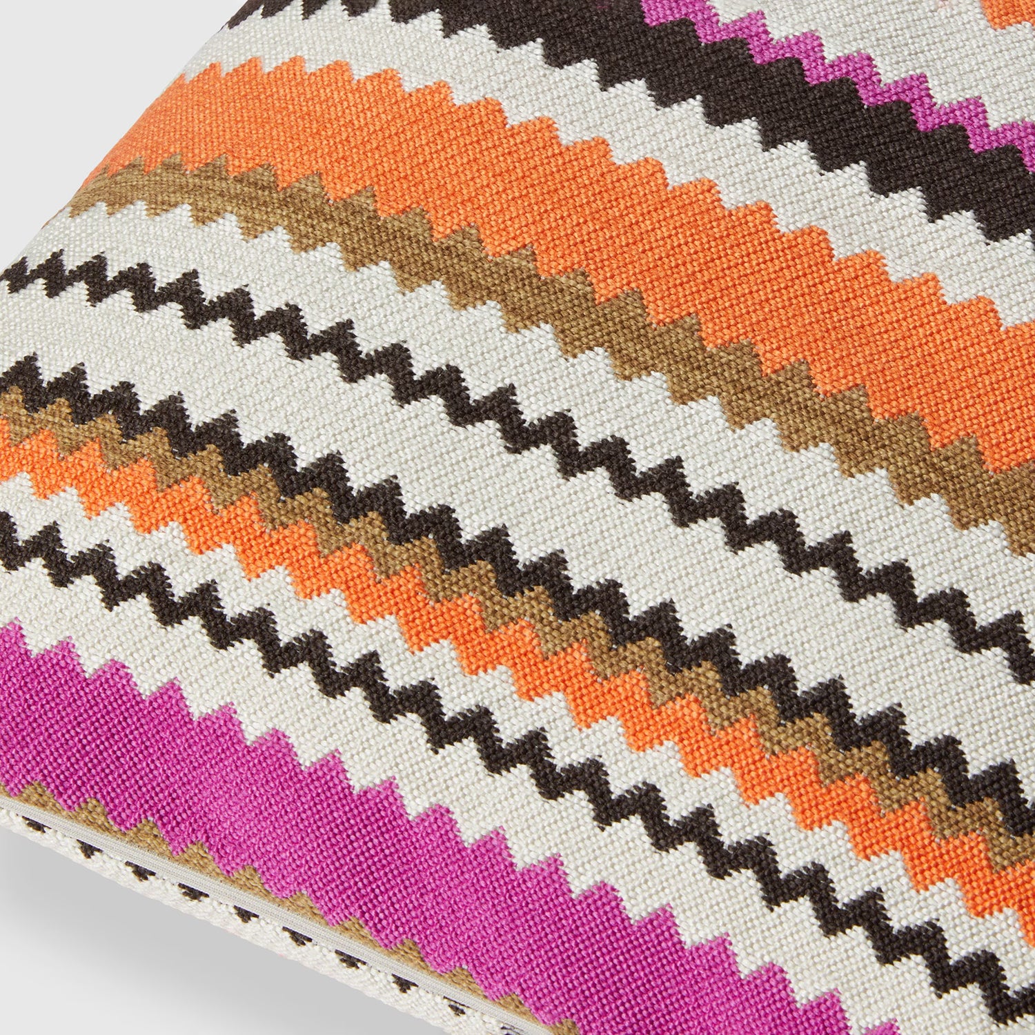 missoni home | cancun chevron outdoor cushion 60cm | colour 159 - Image 2