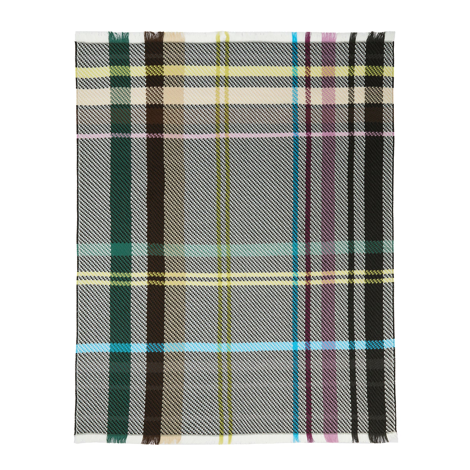 missoni home | check throw 145x190cm | colour 100 - Image 2