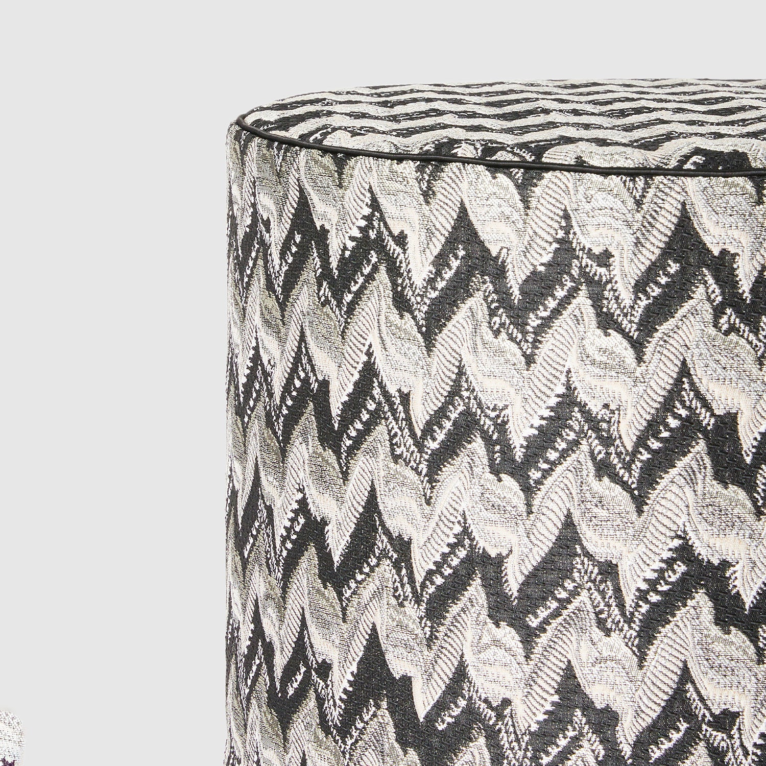missoni home | fluidity cylinder pouf | colour 160 - Image 2