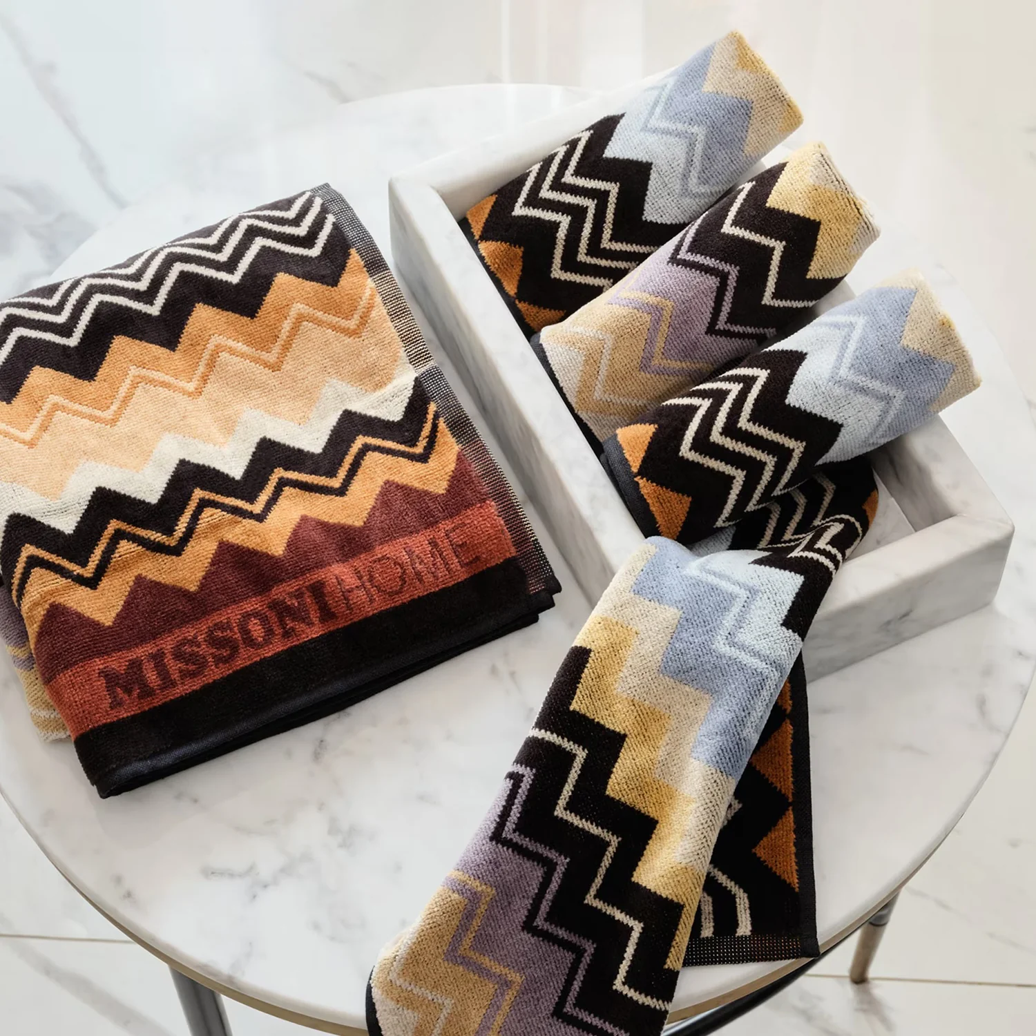 missoni home | giacomo face washer | colour 160 - Image 2