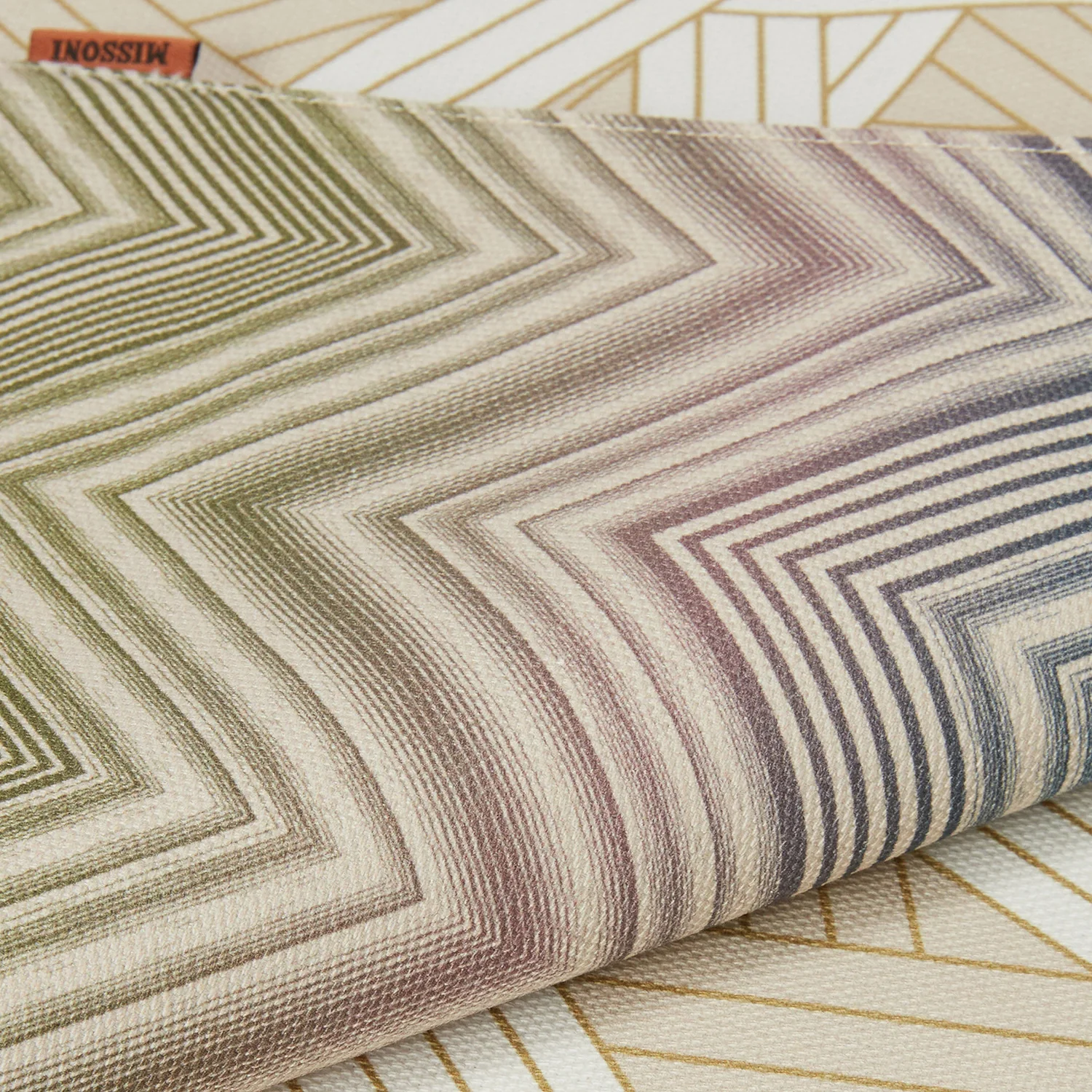 missoni home | marea nastri placemat + napkin set | colour 100 - Image 2