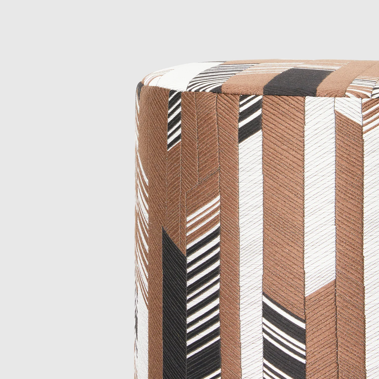 missoni home | rafia cylinder pouf | colour 38 - Image 2