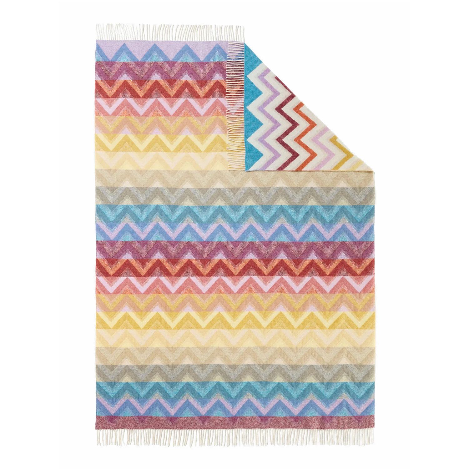 missoni home | watamu throw 130x190cm | colour 100 - Image 4