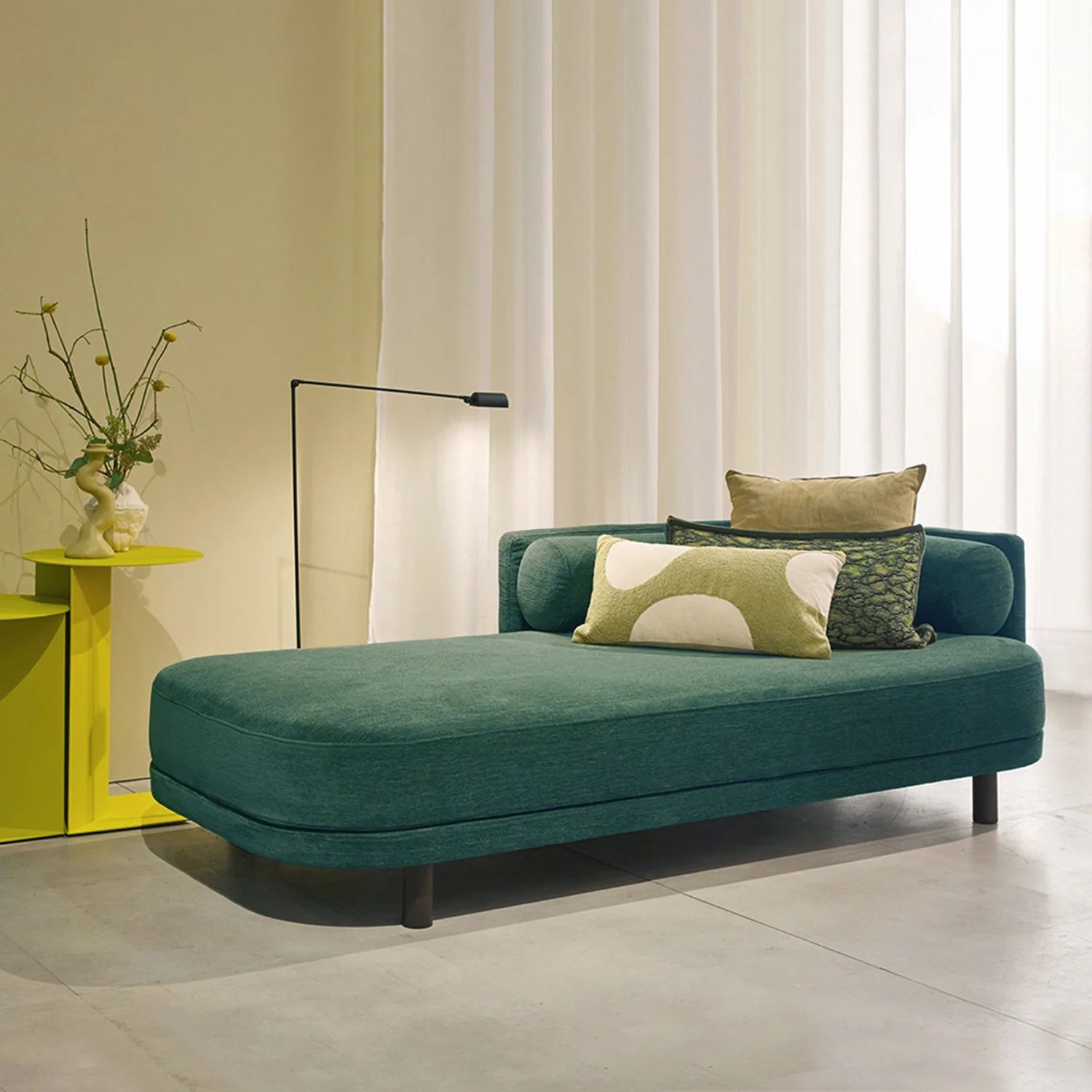 moeller design | CAJA daybed | right backrest | city velvet reloaded 138 - Image 2