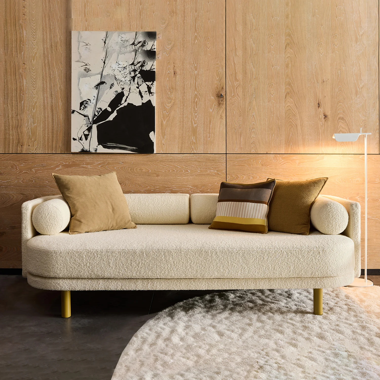 moeller design | CAJA daybed | right backrest | city velvet reloaded 138 - Image 9