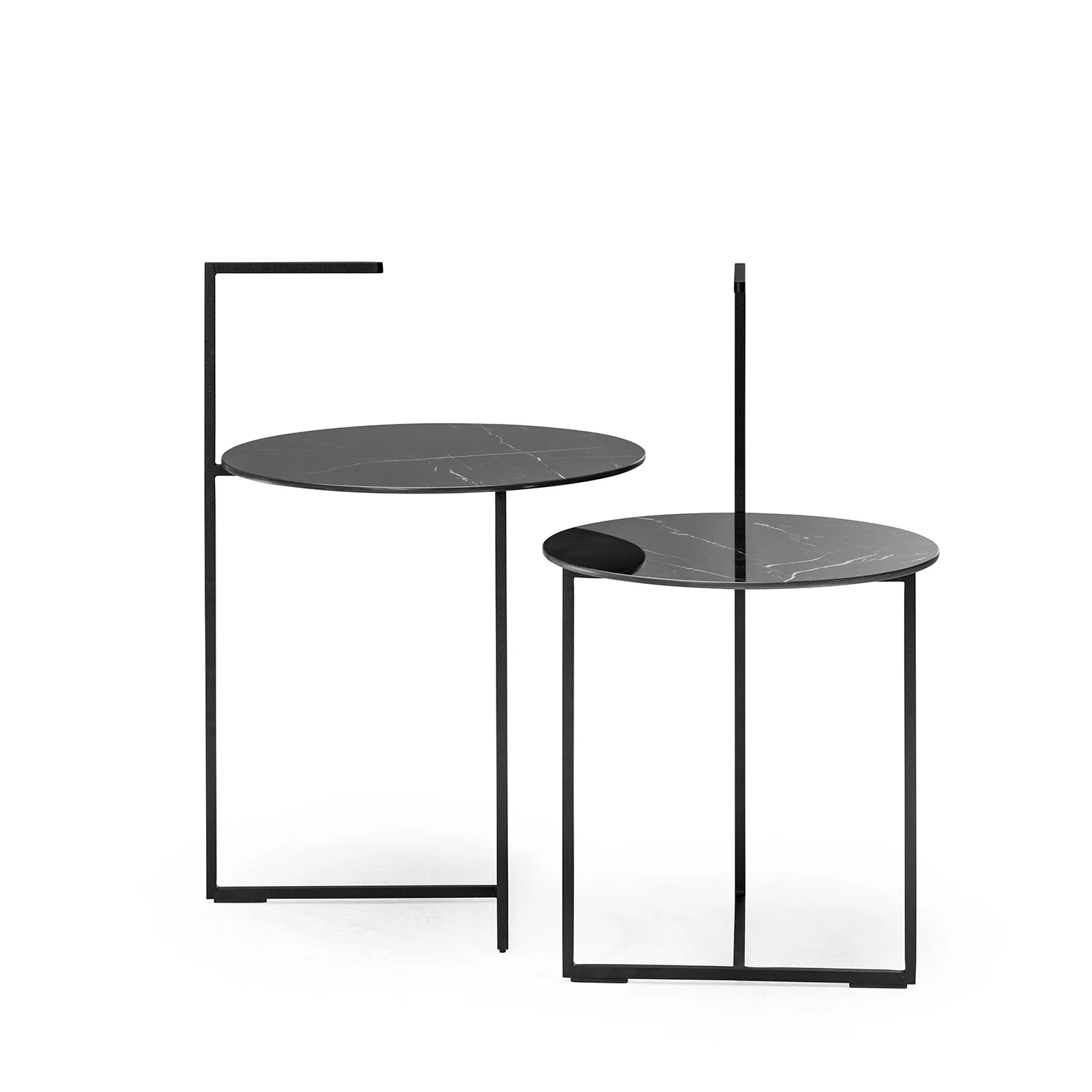 moeller design | CARRY side table | white calacatta ceramic + gold frame - Image 25