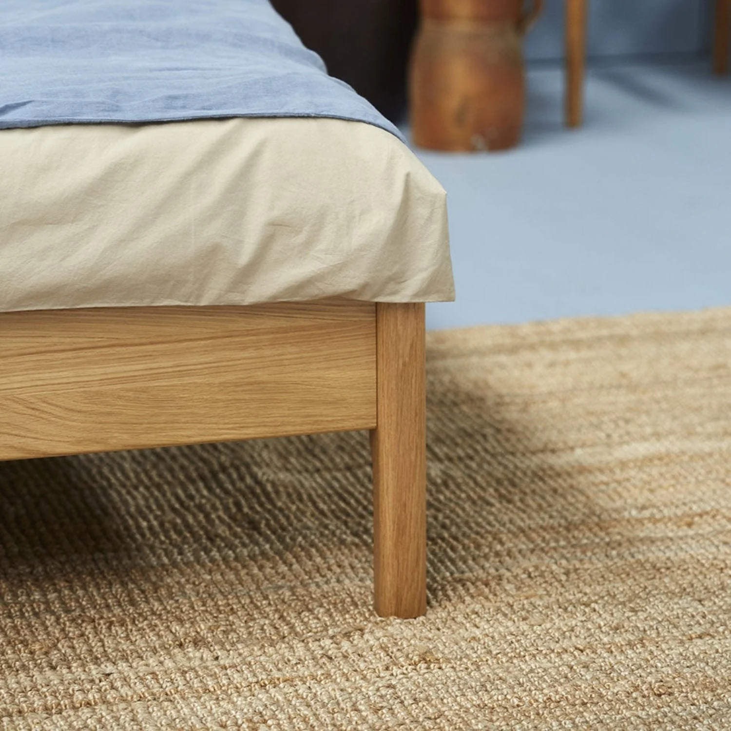 moeller design | LIV king bed | oak + whisky leather - Image 17