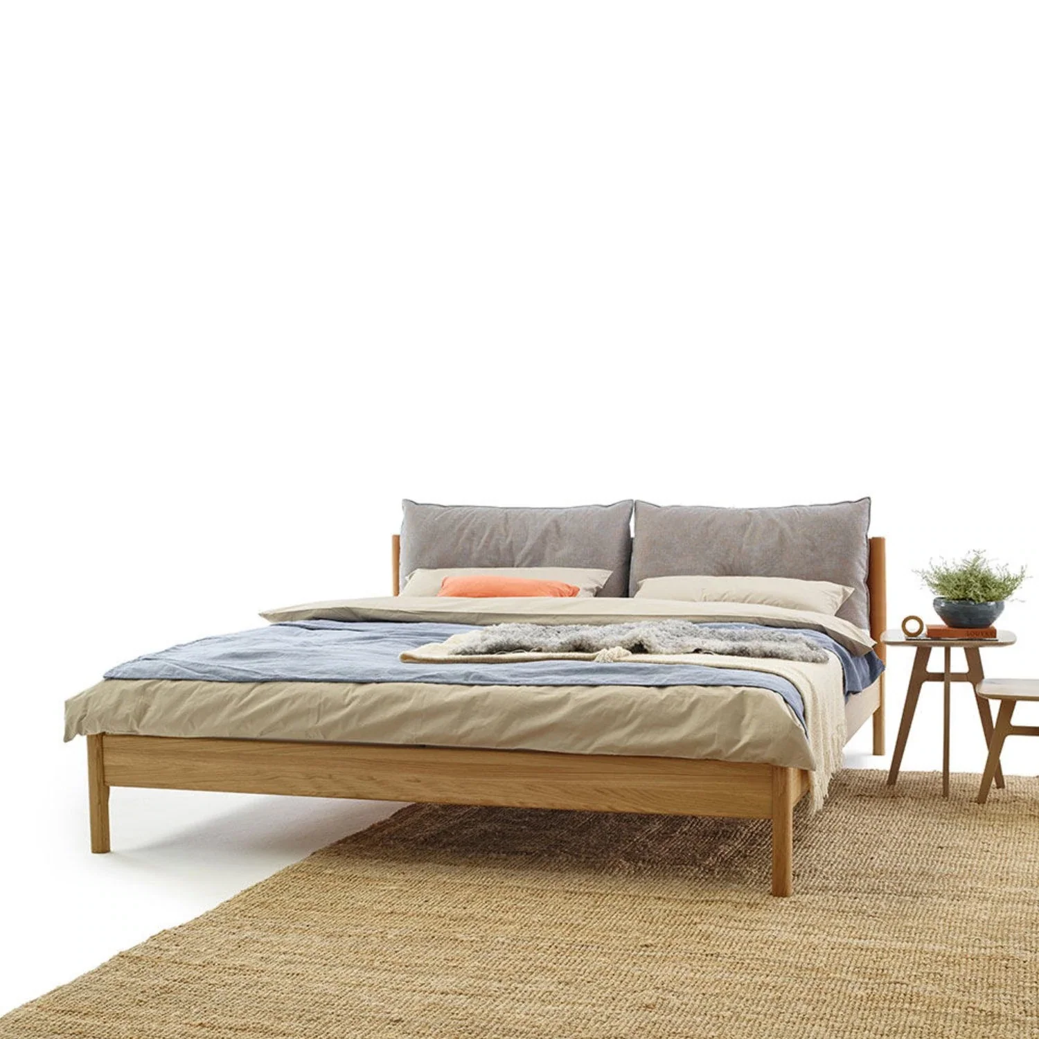 moeller design | LIV king bed | oak + whisky leather - Image 21