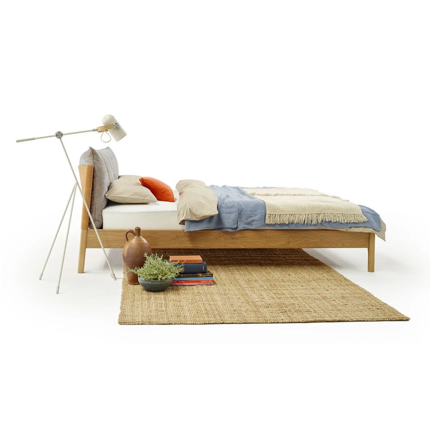 moeller design | LIV king bed | oak + whisky leather - Image 27