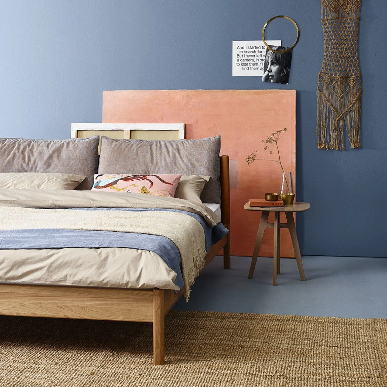 moeller design | LIV king bed | oak + whisky leather - Image 5