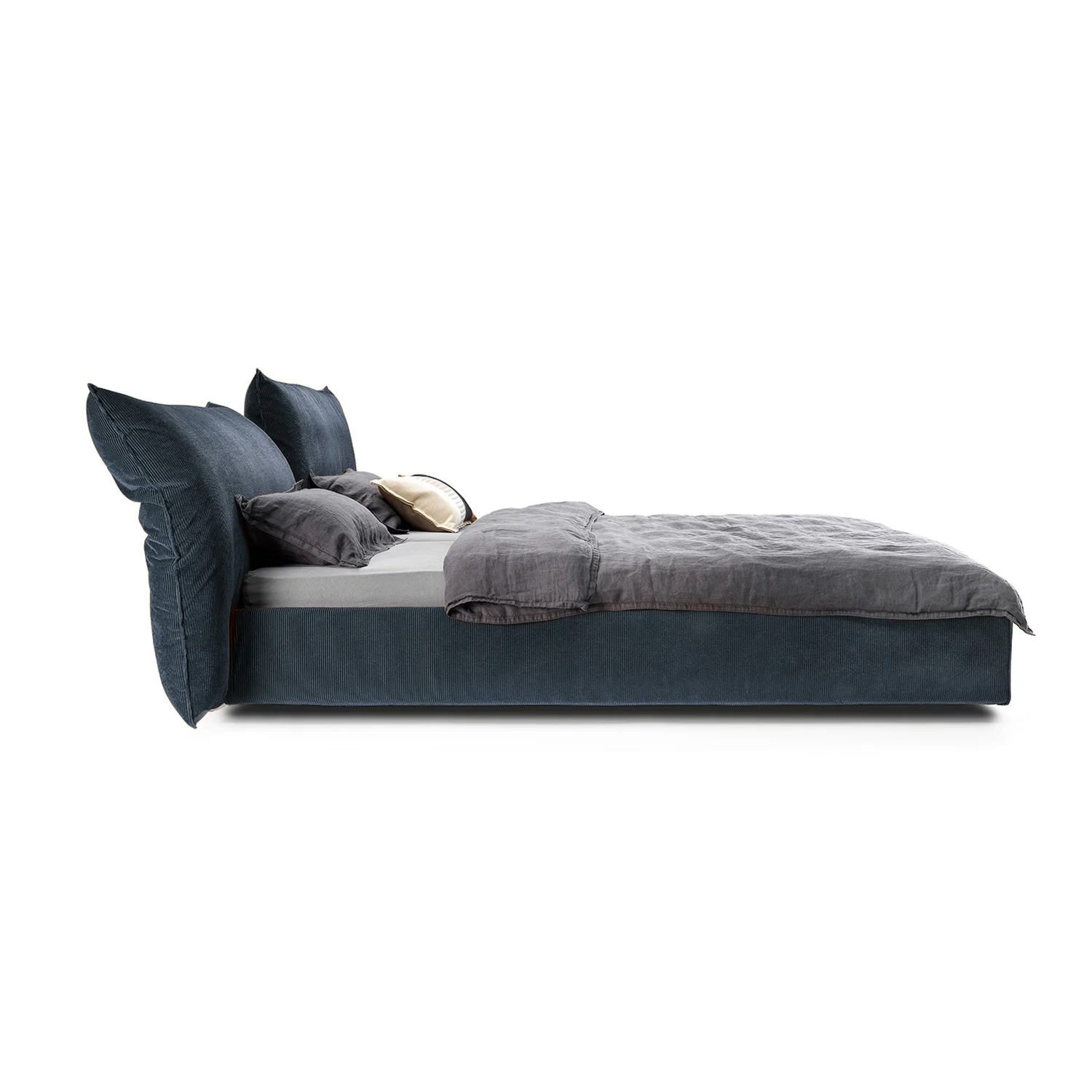 moeller design | ROSE king bed with adjustable headrest | charmelle cord 64 - Image 3