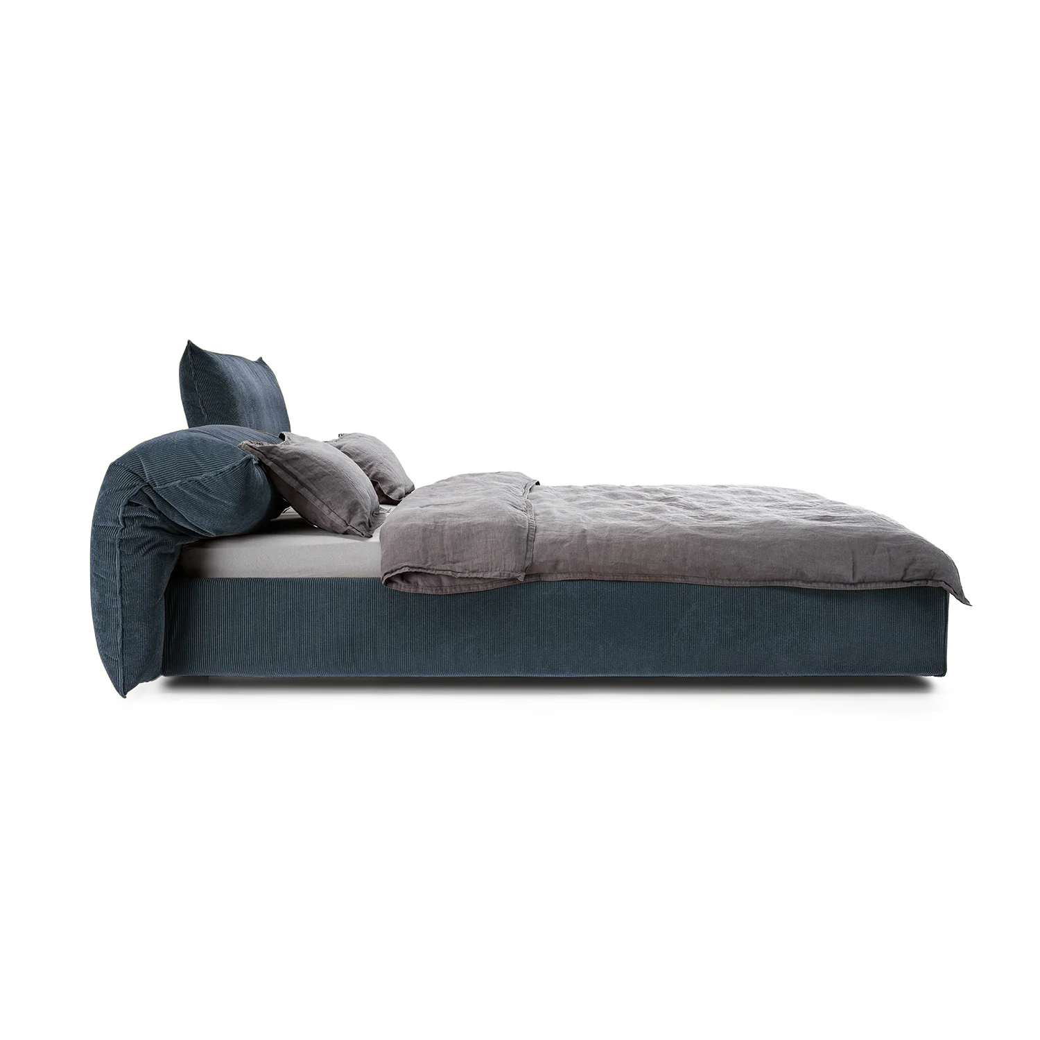 moeller design | ROSE queen bed with adjustable headrest | charmelle cord 64 - Image 5