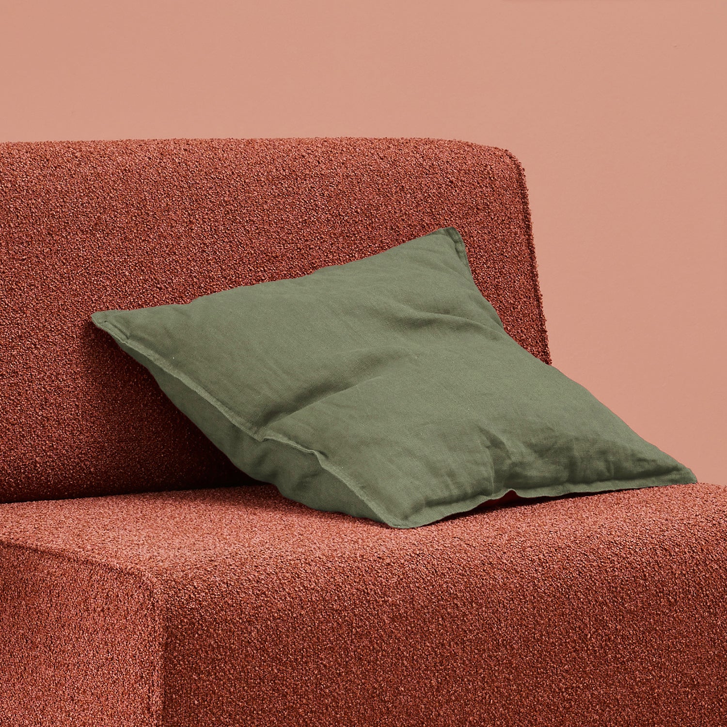 moeller design | slounge cushion 50cm | loop thyme 206 - Image 5