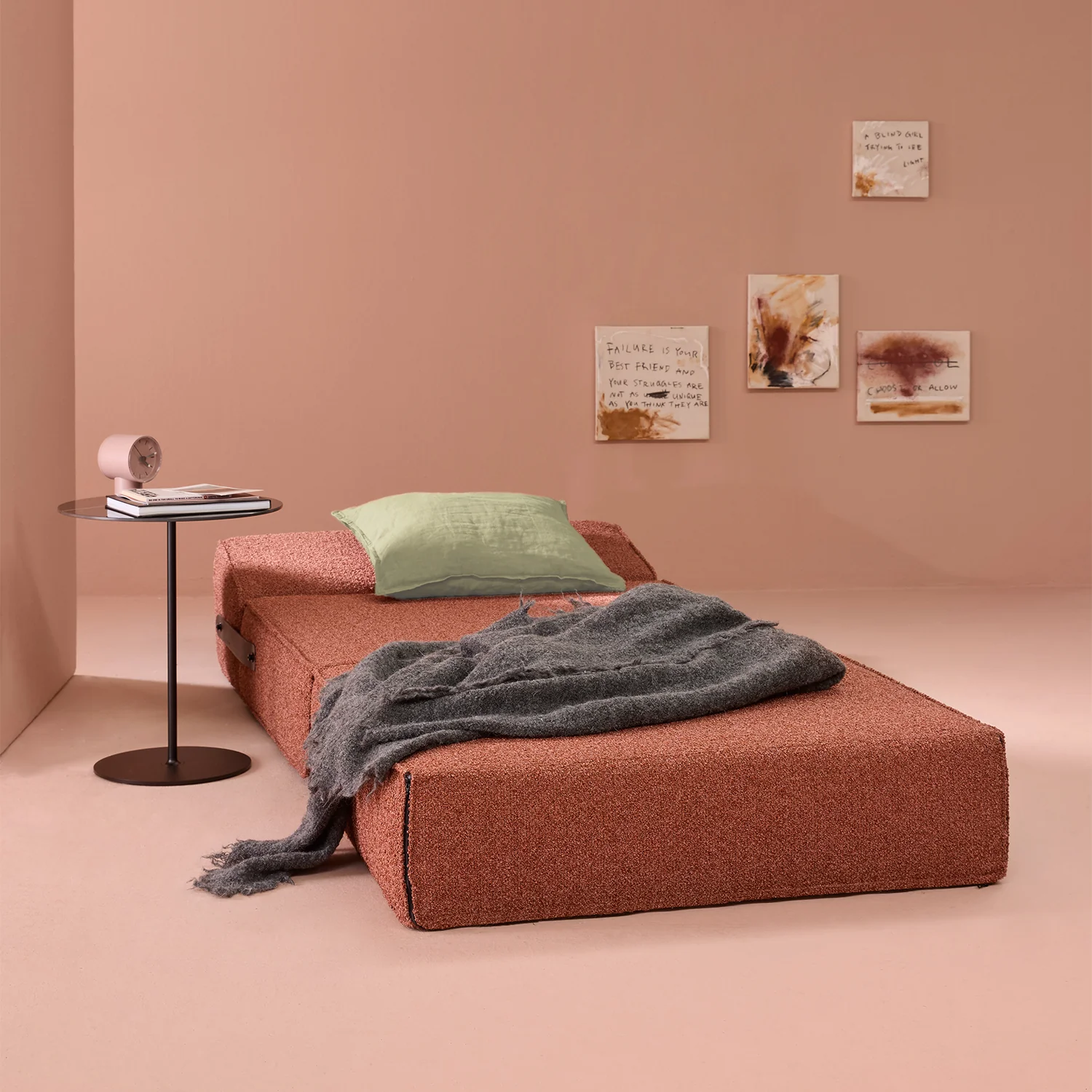 moeller design | slounge cushion 50cm | loop thyme 206 - Image 6