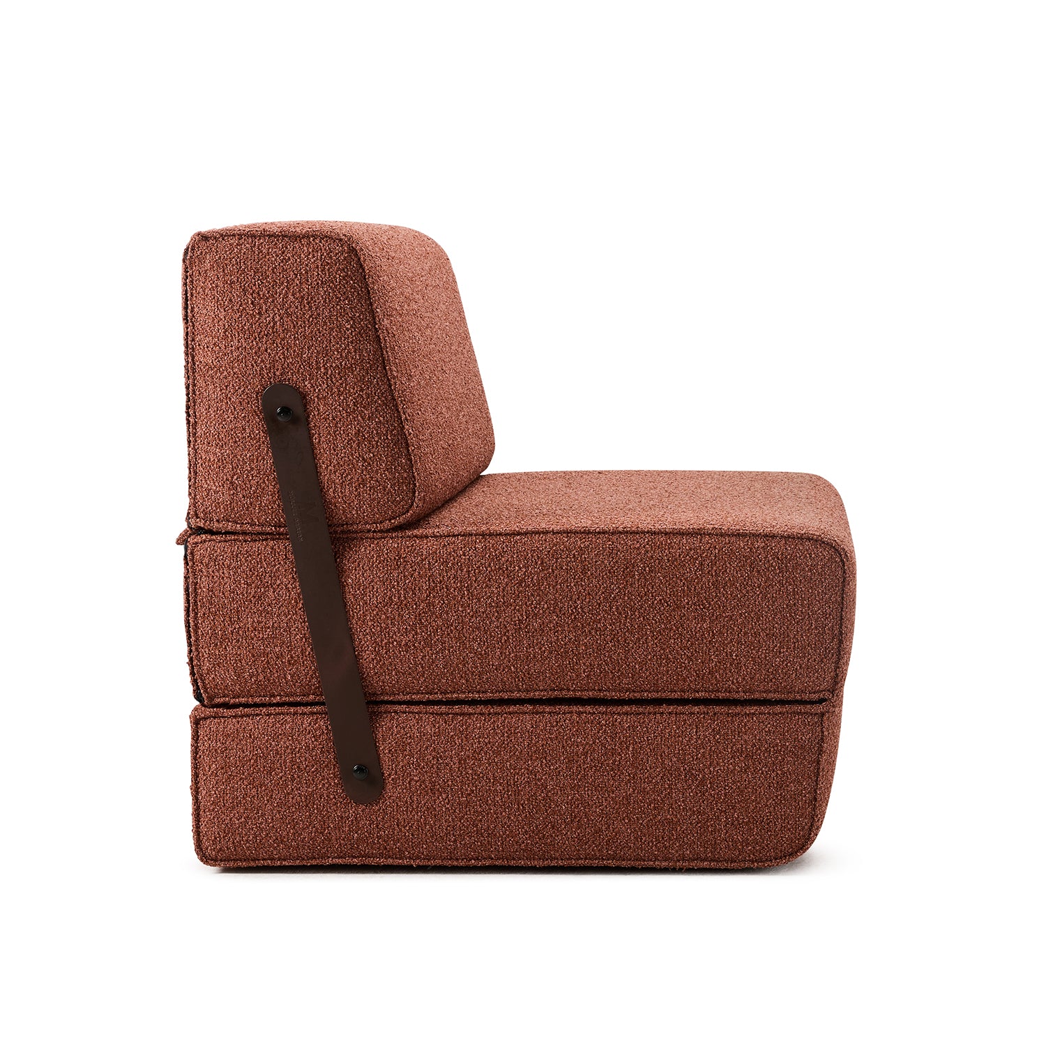 moeller design | slounge sleeper chair | loop thyme 206 + leather strap - Image 6