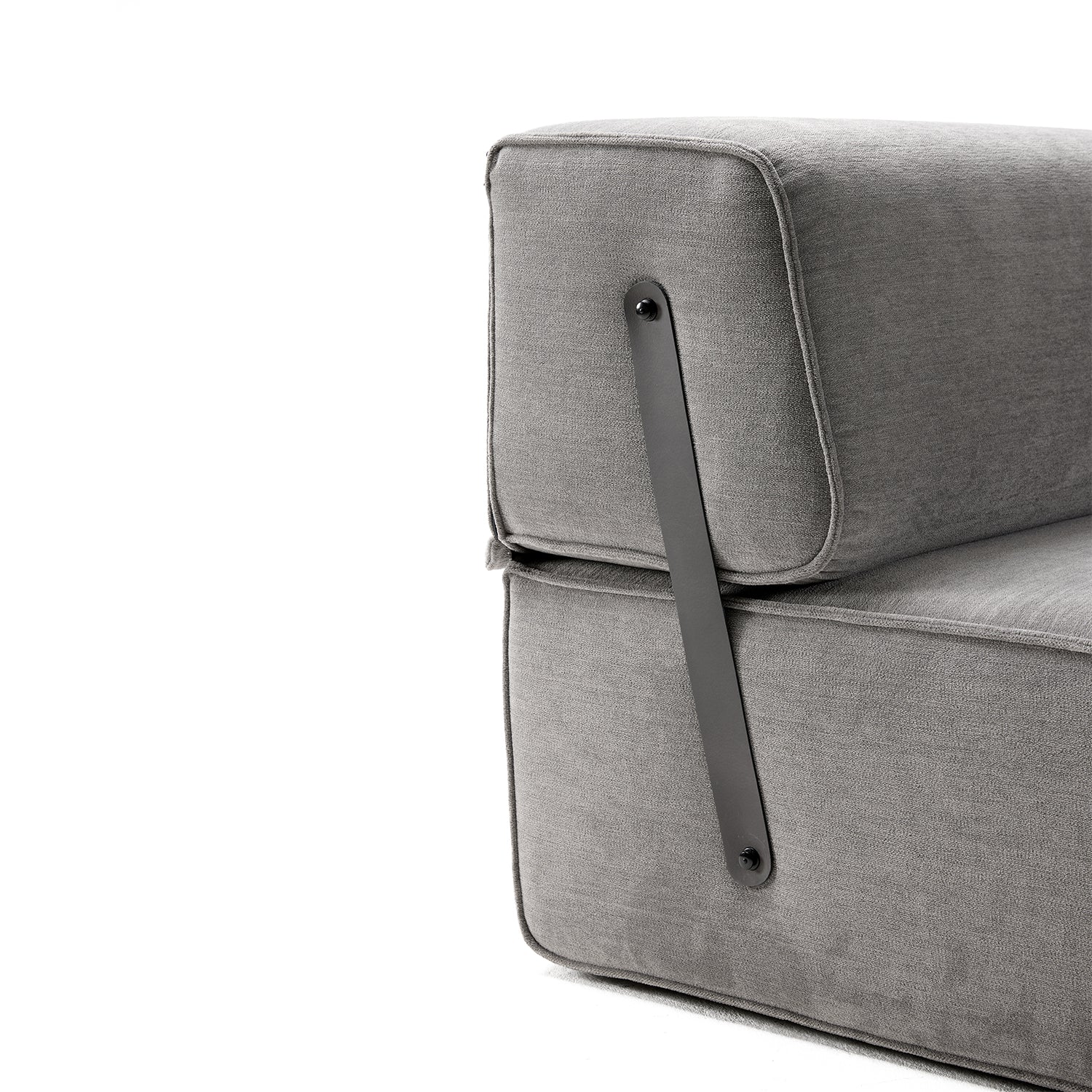 moeller design | slounge sofa bed | loop thyme 206 + leather strap - Image 10