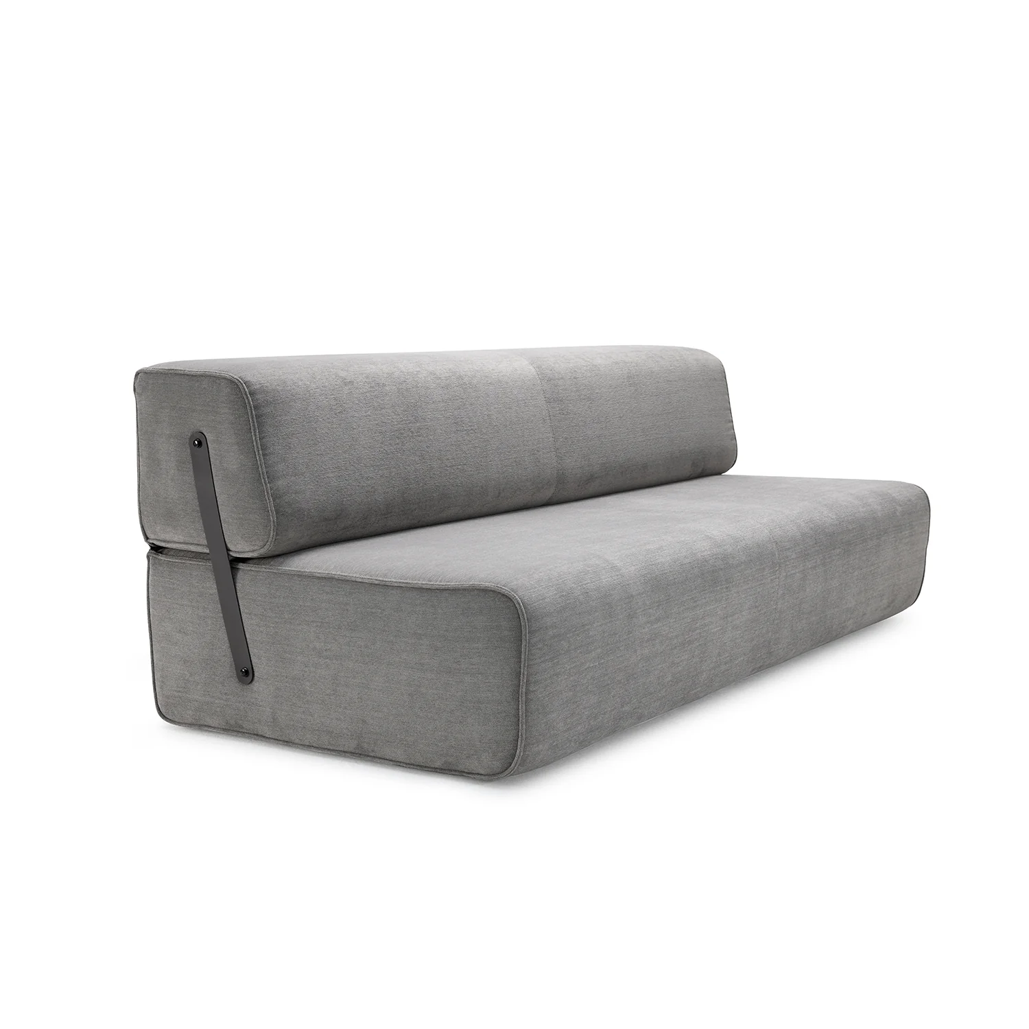moeller design | slounge sofa bed | loop thyme 206 + leather strap - Image 7