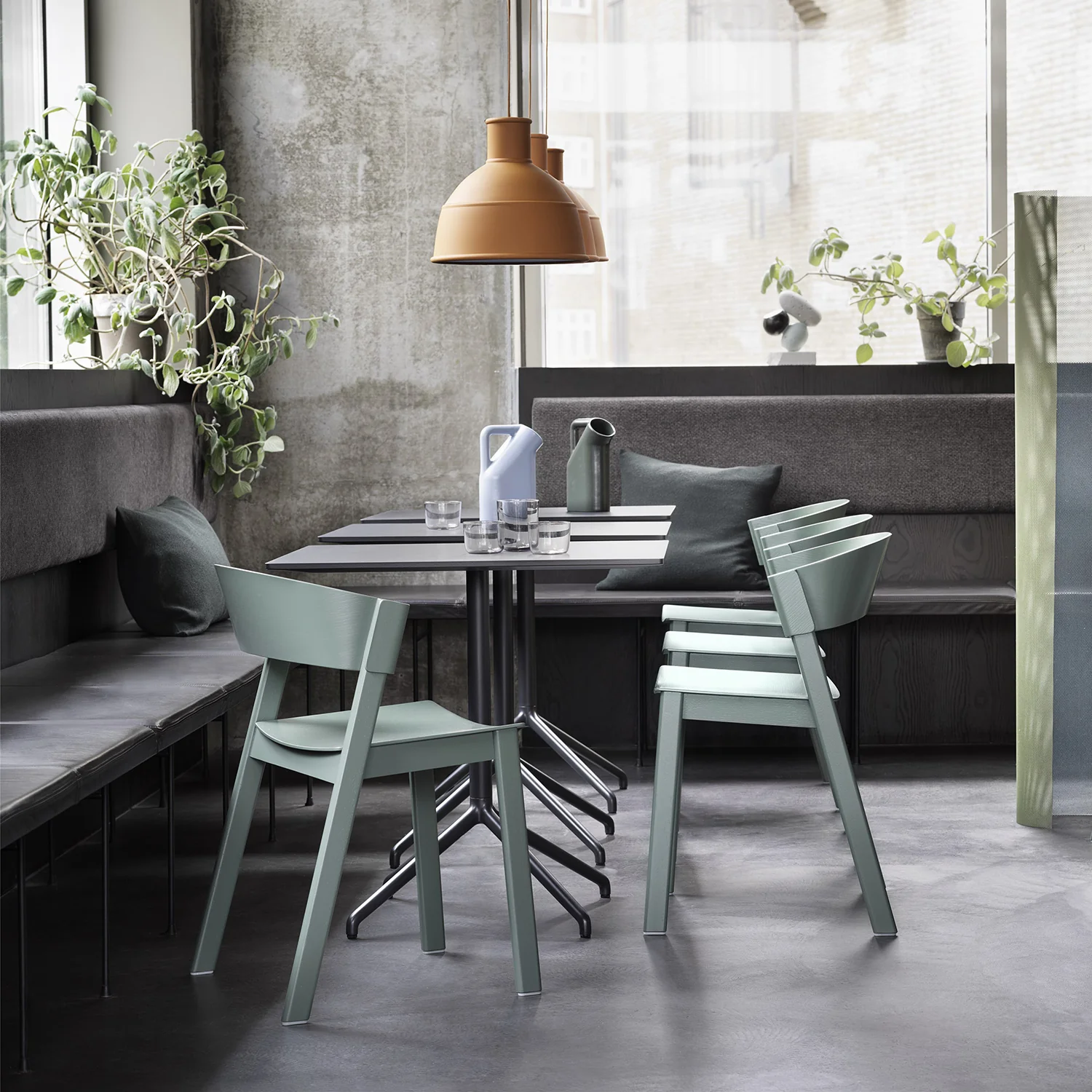 muuto | cover side chair | green - Image 2