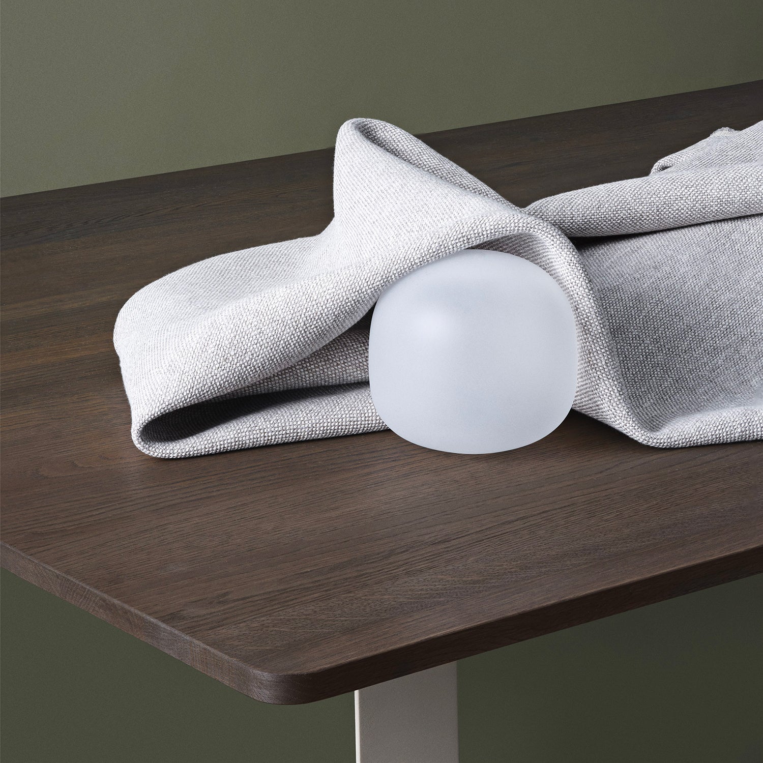 muuto | 70/70 table | solid smoked oak + black base 170x85cm - Image 6
