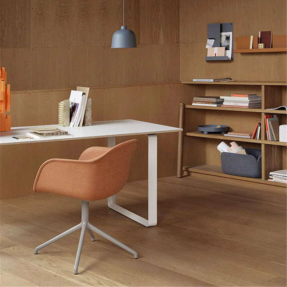 muuto | 70/70 table | white laminate + white base 255x108cm - Image 4