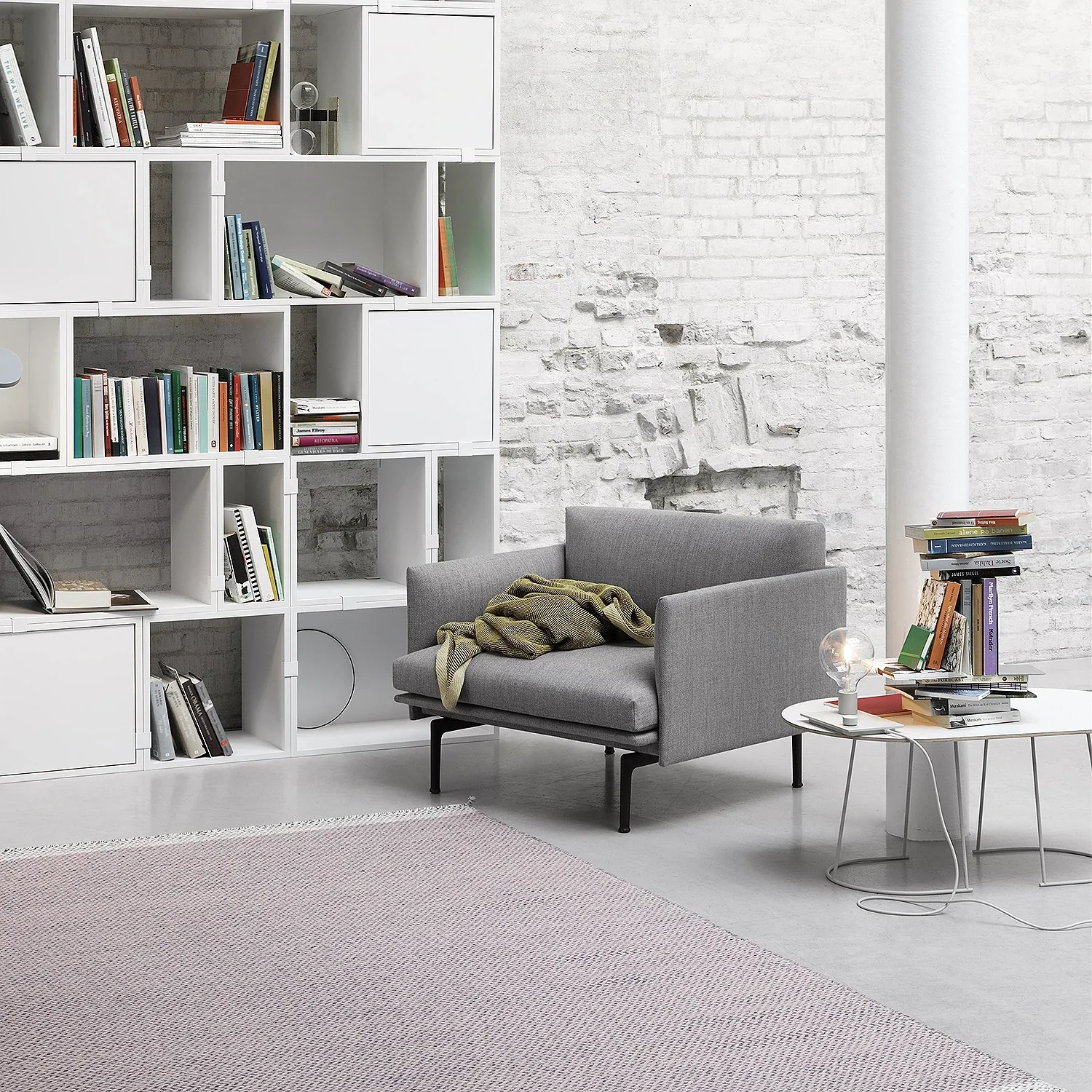 muuto | airy coffee table | off white medium ~ DC - Image 2