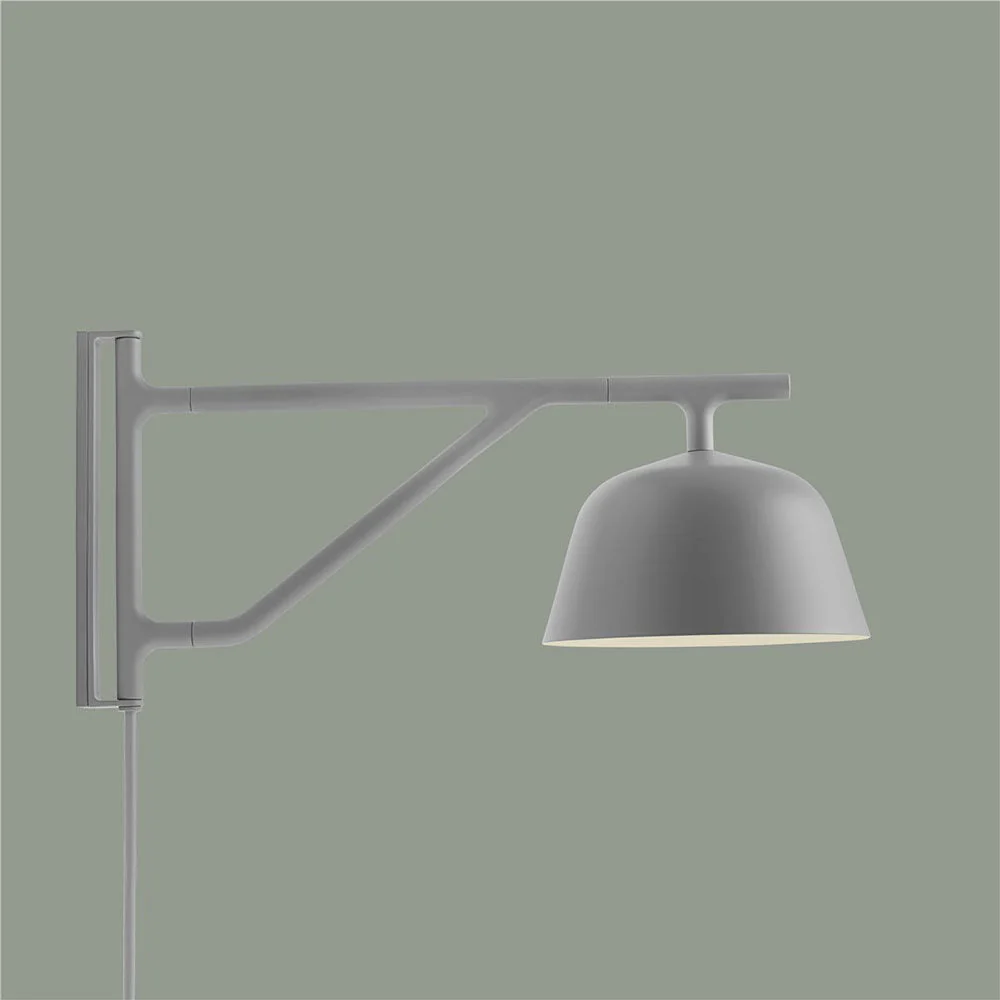 muuto | ambit wall lamp | grey ~ DC - Image 3
