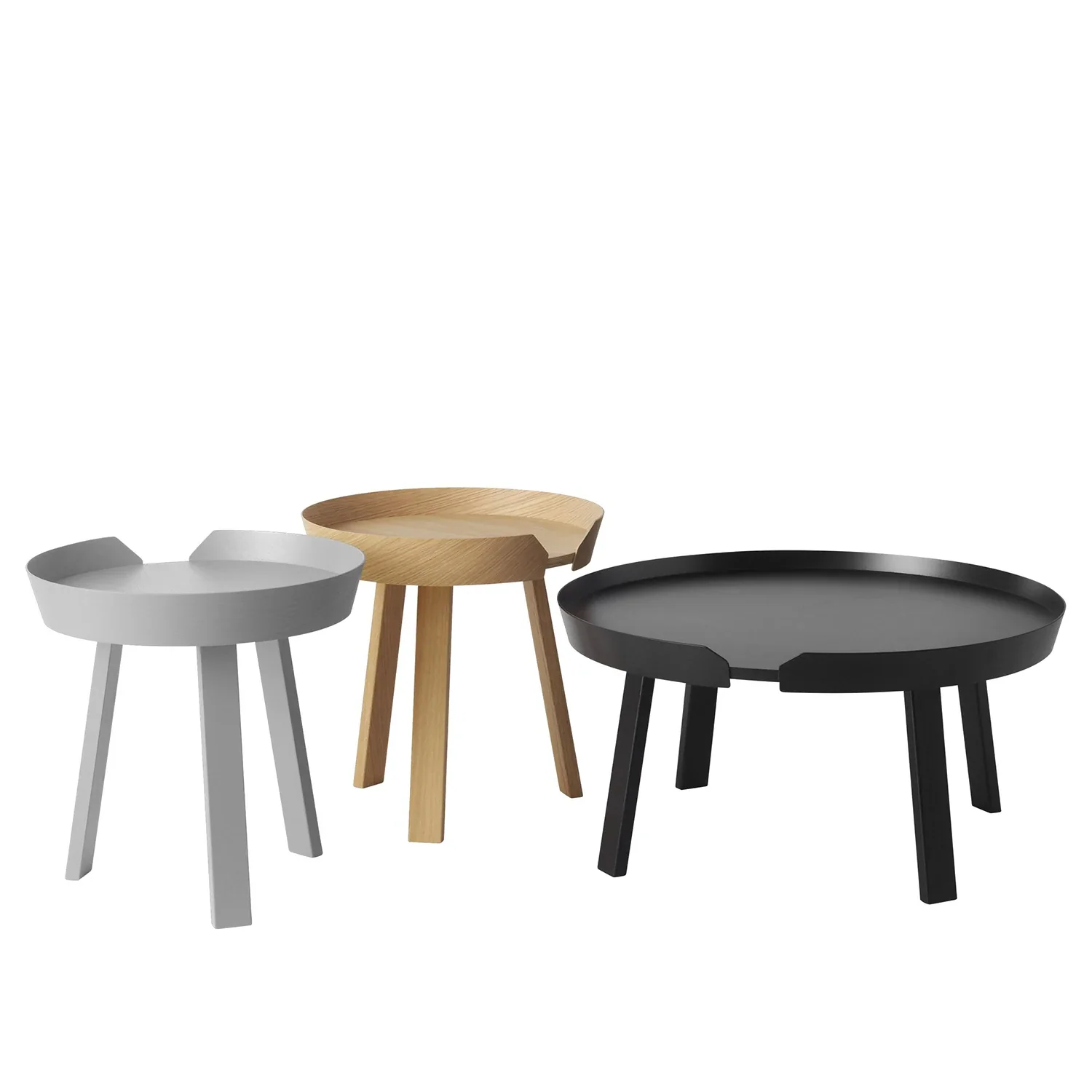 muuto | around coffee table | large black - Image 3