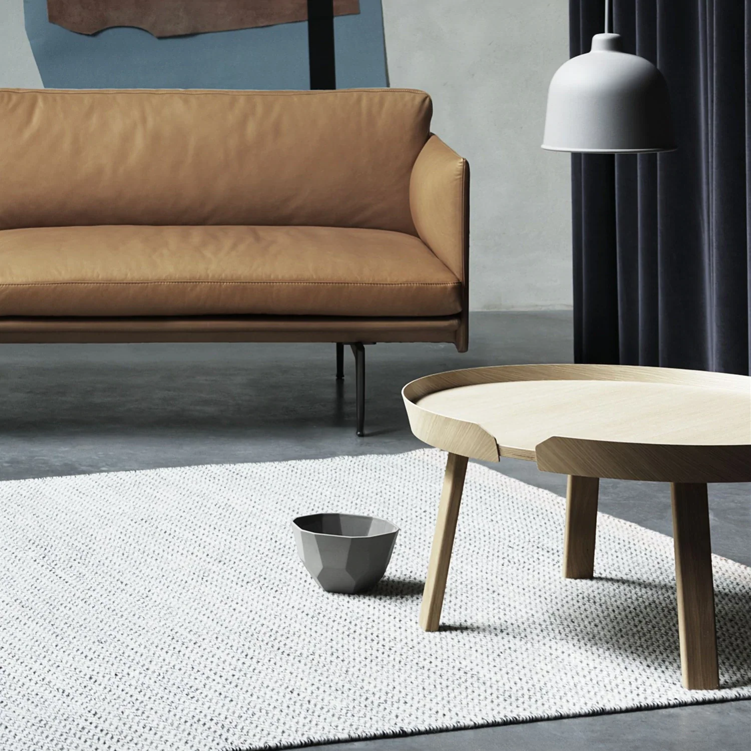 muuto | around coffee table | large oak - Image 9