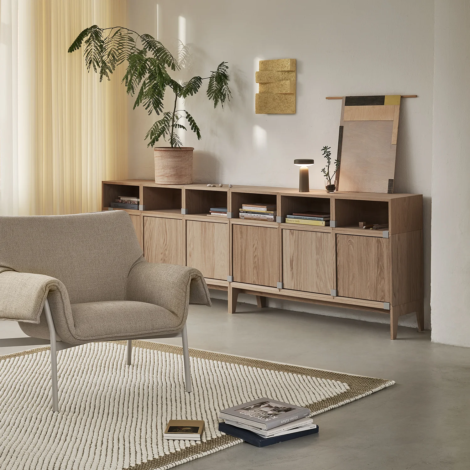 muuto | ease portable lamp | taupe - Image 5