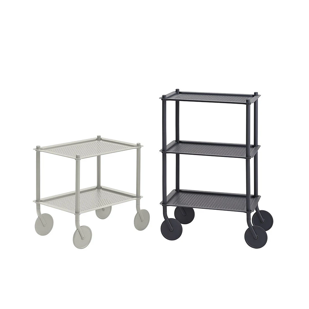 muuto | flow trolley 2 layer | grey - Image 3