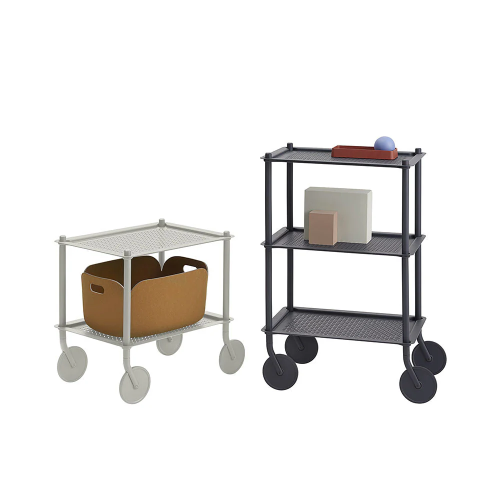 muuto | flow trolley 2 layer | grey - Image 5