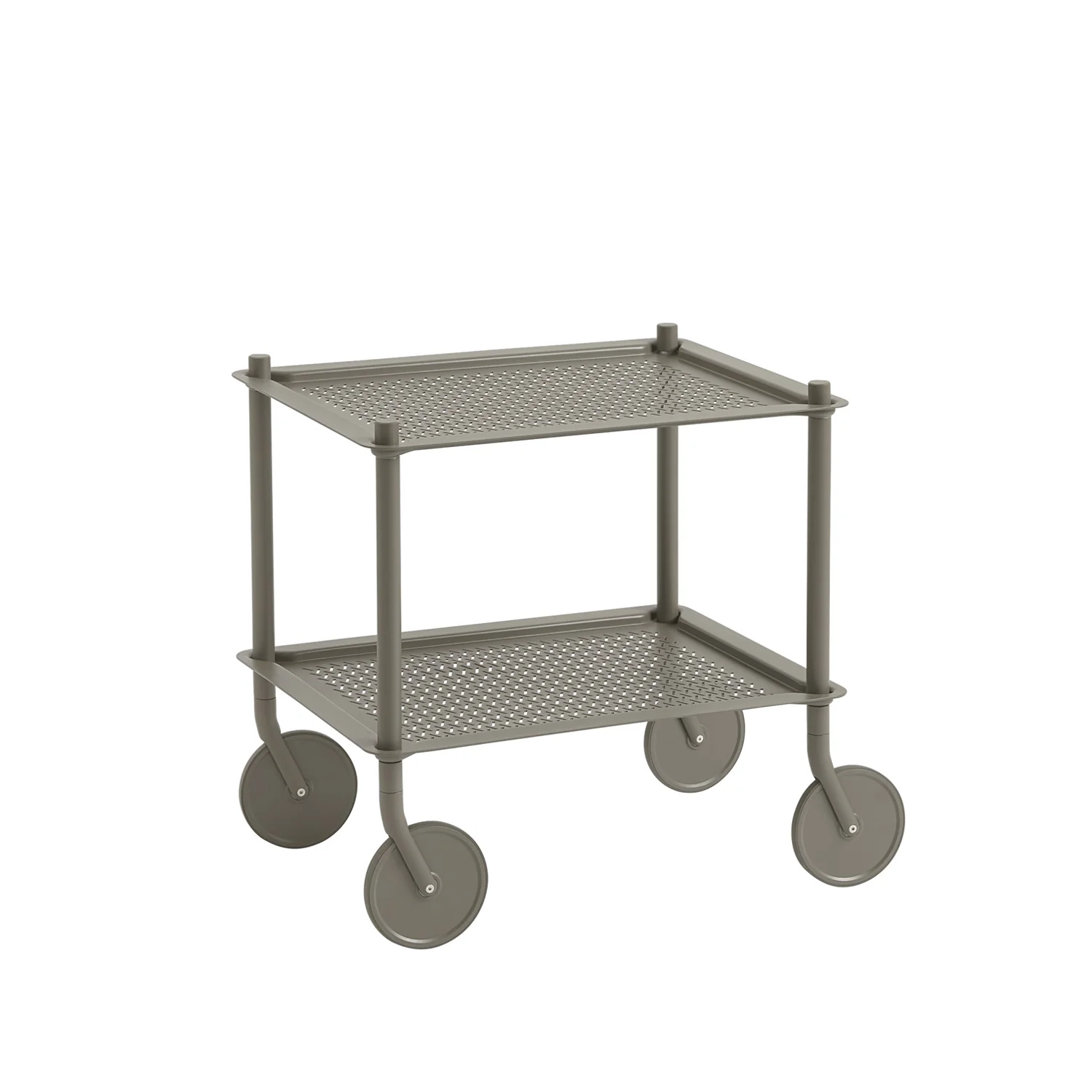 muuto | flow trolley 2 layer | taupe (indoor/outdoor)
