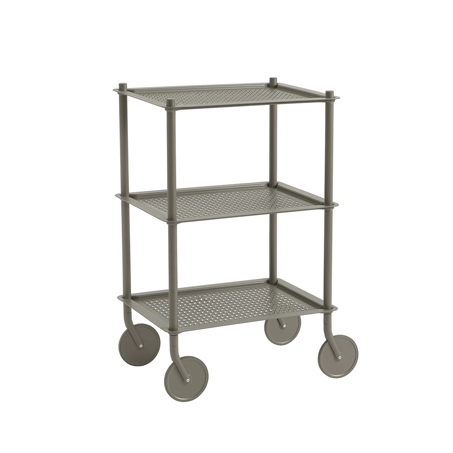 muuto | flow trolley 3 layer | taupe (indoor/outdoor)