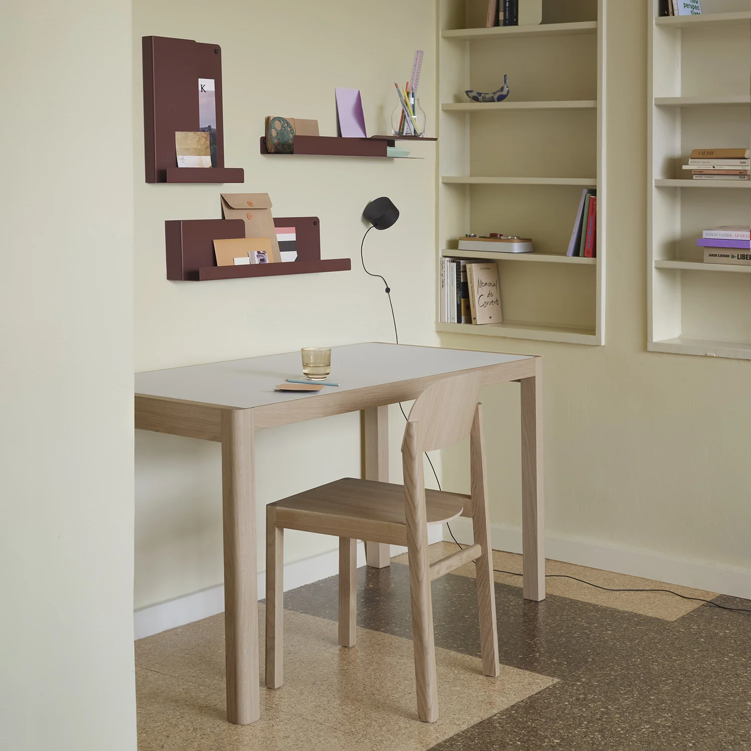 muuto | folded shelves | platform 62cm | burnt orange - Image 5