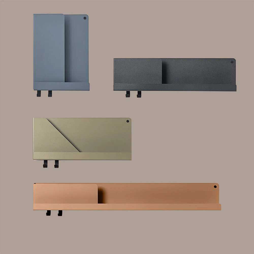 muuto | folded shelves | large 96cm | burnt orange - Image 6