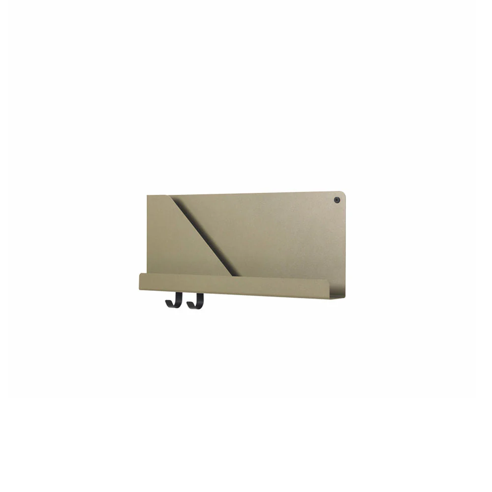 muuto | folded shelves | small 51cm | olive
