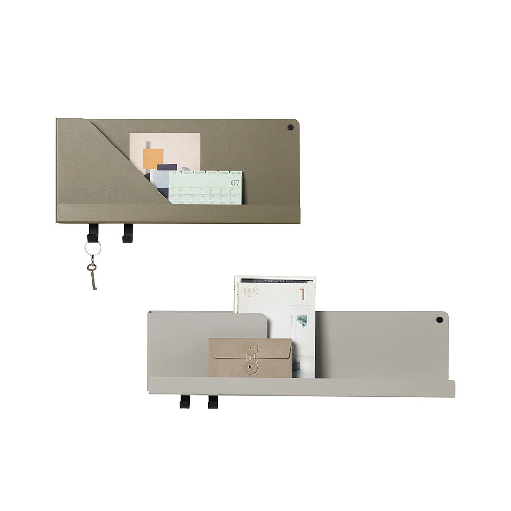 muuto | folded shelves | small 51cm | olive - Image 2