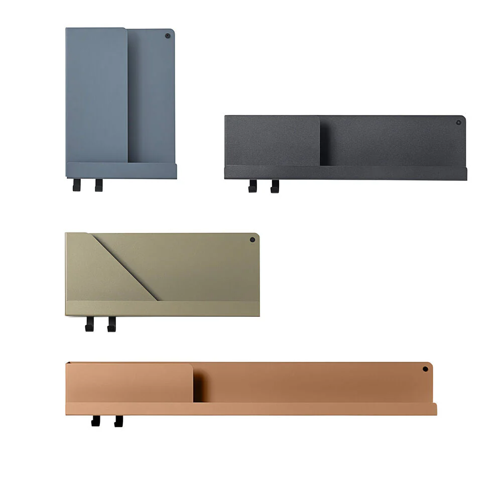 muuto | folded shelves | small 51cm | olive - Image 3