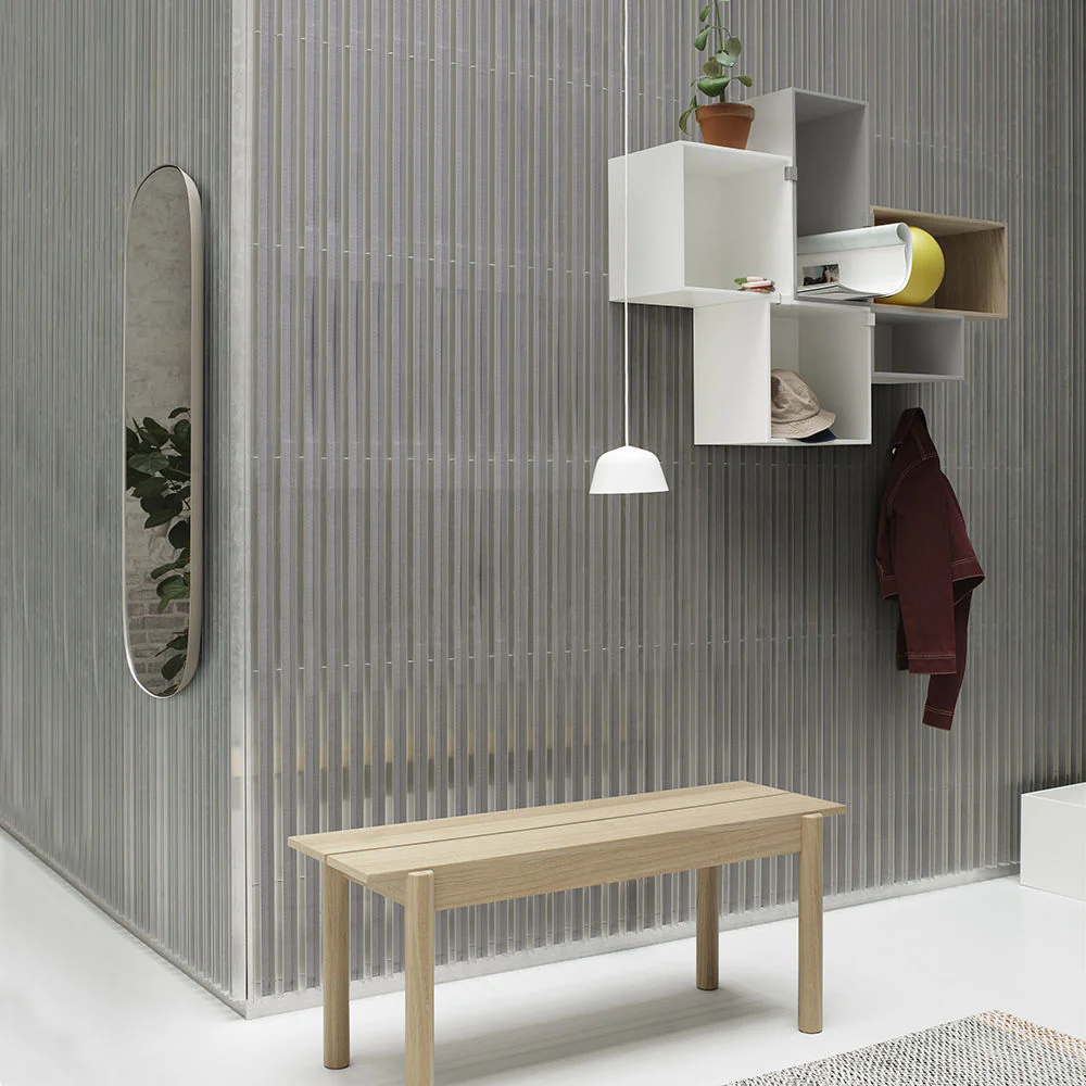 muuto | framed mirror | grey + clear glass | large - Image 6