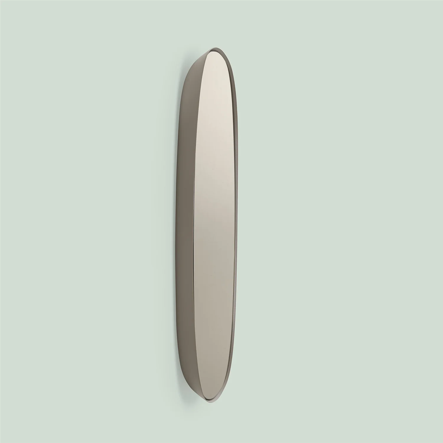 muuto | framed mirror | taupe + taupe glass | small - Image 12